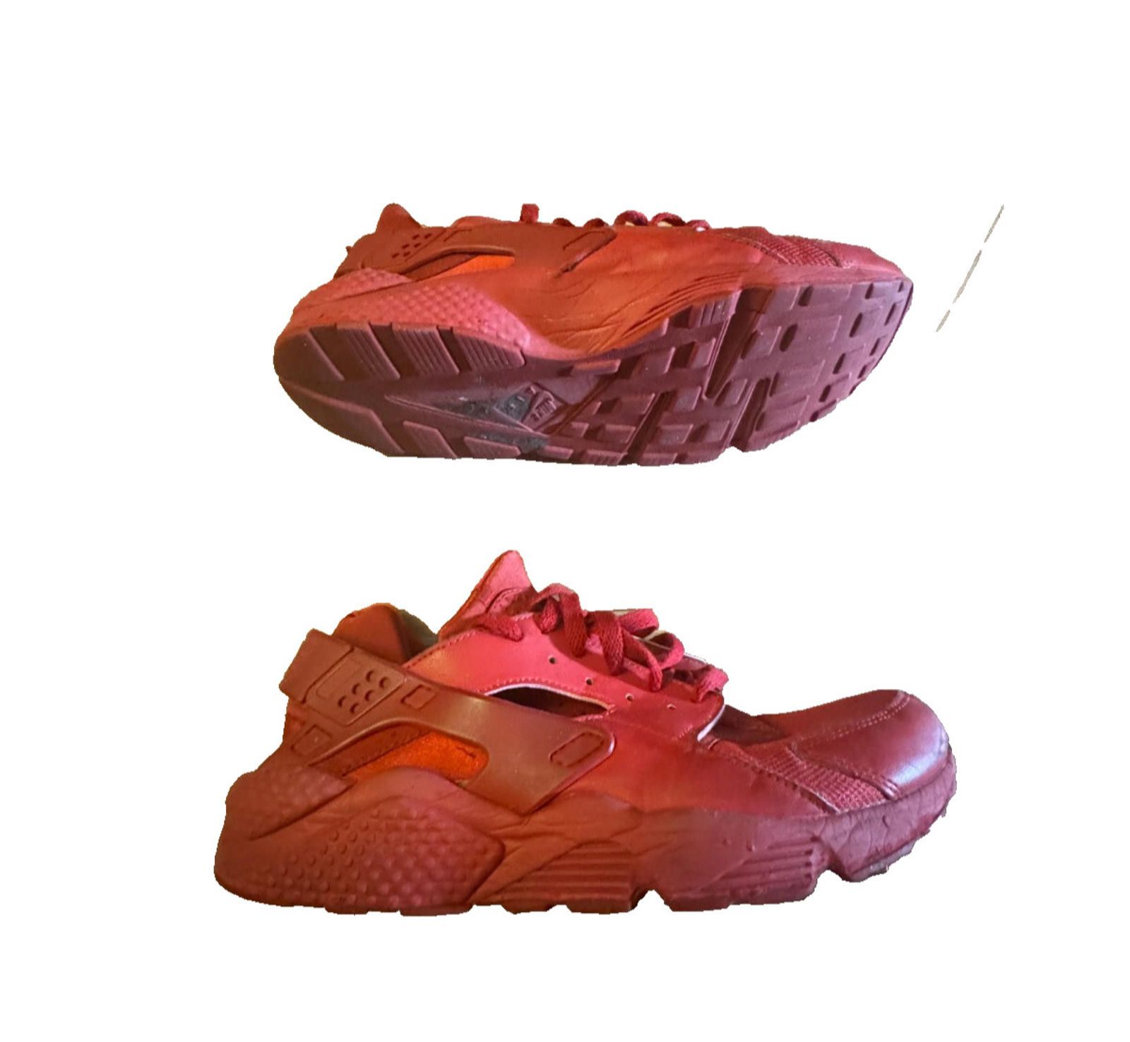Nike Nike Air Huarache Triple Red Mens 11 318429 660 Size US 11 / EU 44 - 3 Thumbnail