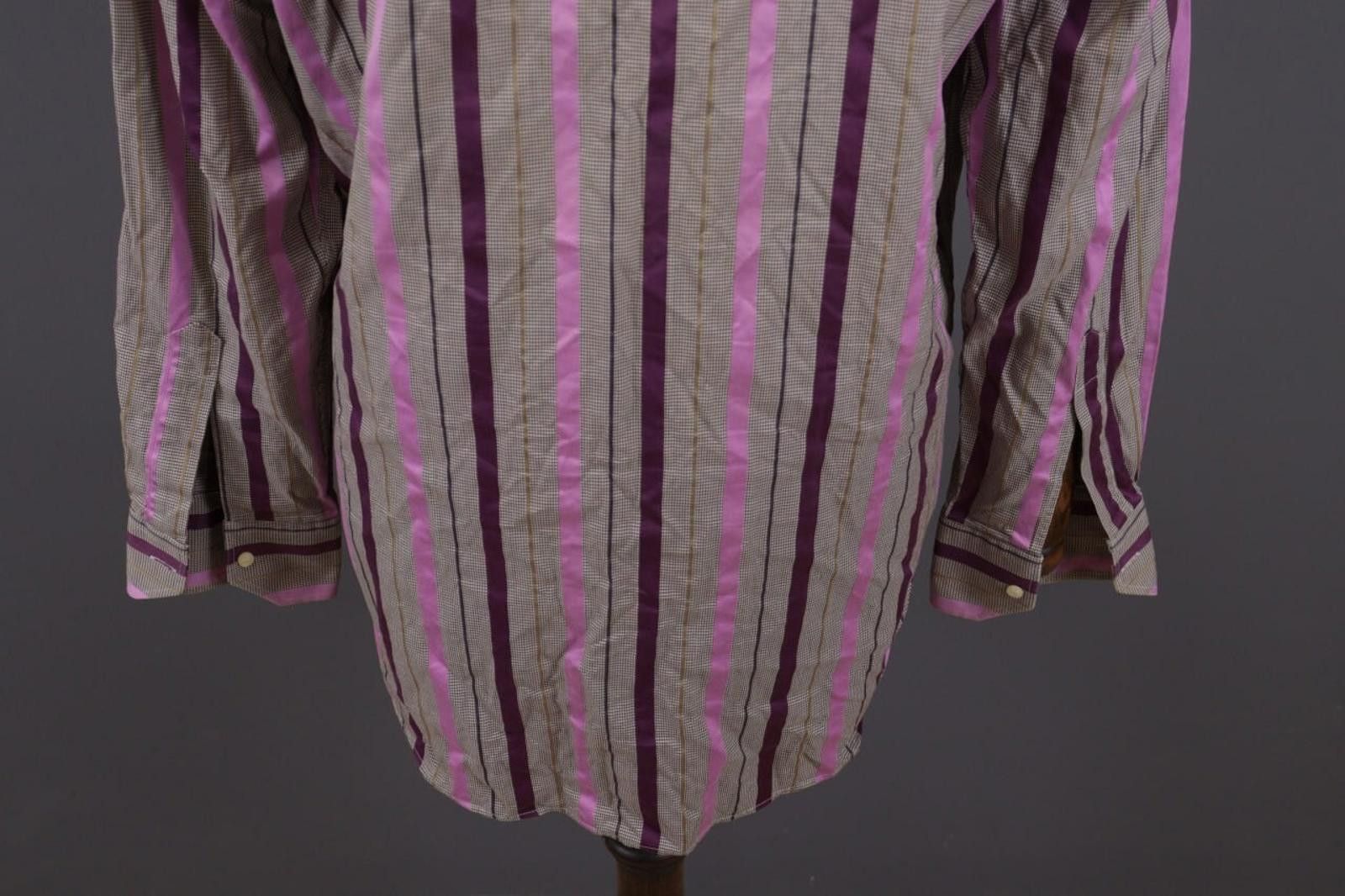 Etro Etro Milano Multicolor Striped Button Down Shirt Size 41 Size US M / EU 48-50 / 2 - 9 Thumbnail