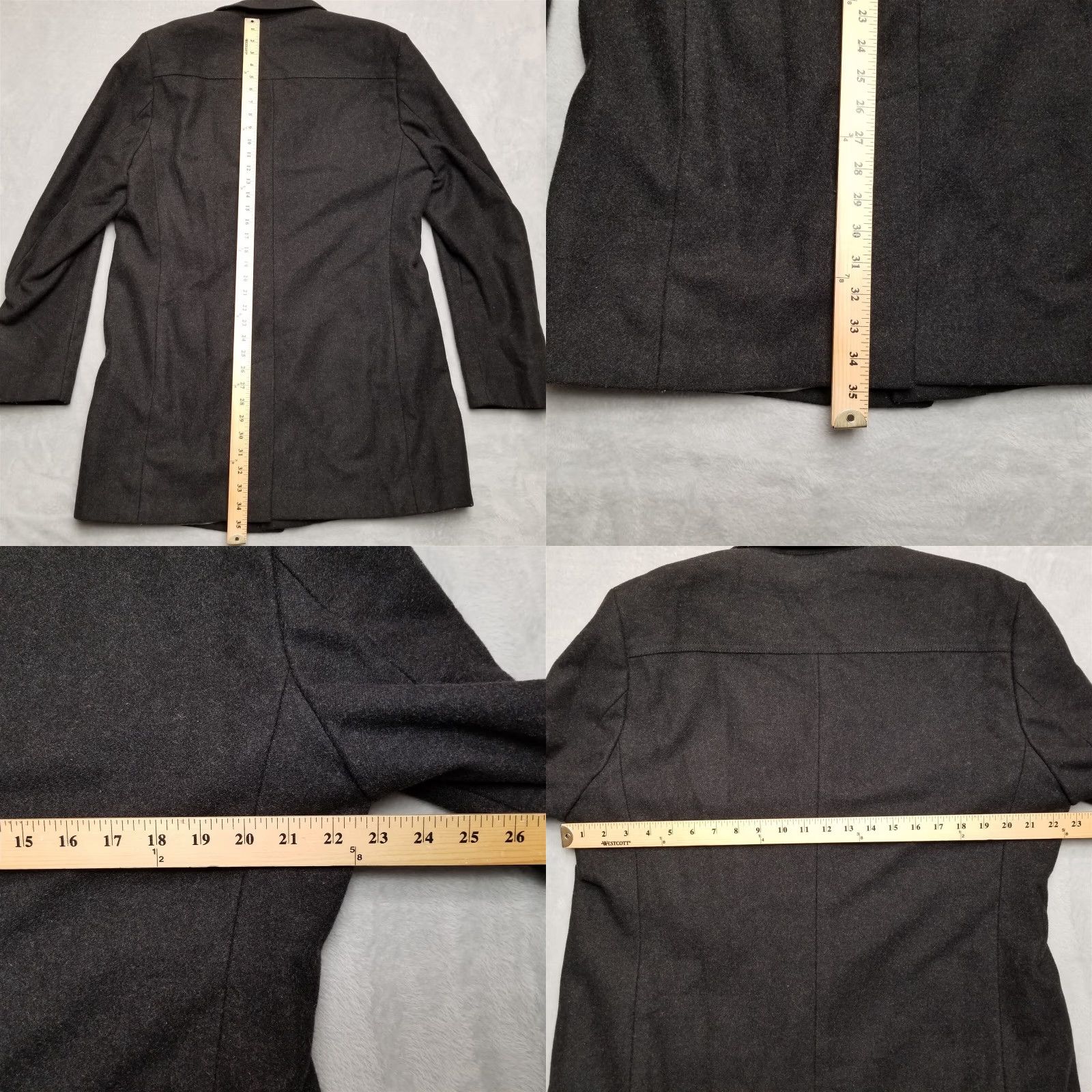 Tiger of Sweden VINTAGE Tiger of Sweden Coat Mens 44 Charcoal 80% Wool Overcoat Jacket Wilhelm 4 Casual Size US S / EU 44-46 / 1 - 9 Thumbnail