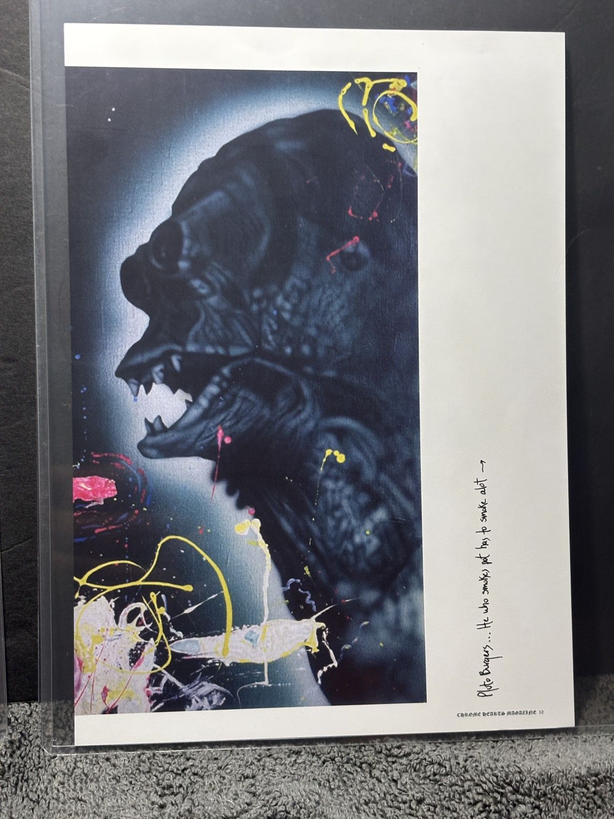 Chrome Hearts * CHROME HEARTS * 'piyogs in action' posters 8x11 Size ONE SIZE - 3 Thumbnail