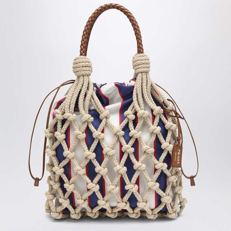 Prada Prada Medium Prada Noue Bag Rope/Royal Blue Size ONE SIZE - 1 Thumbnail