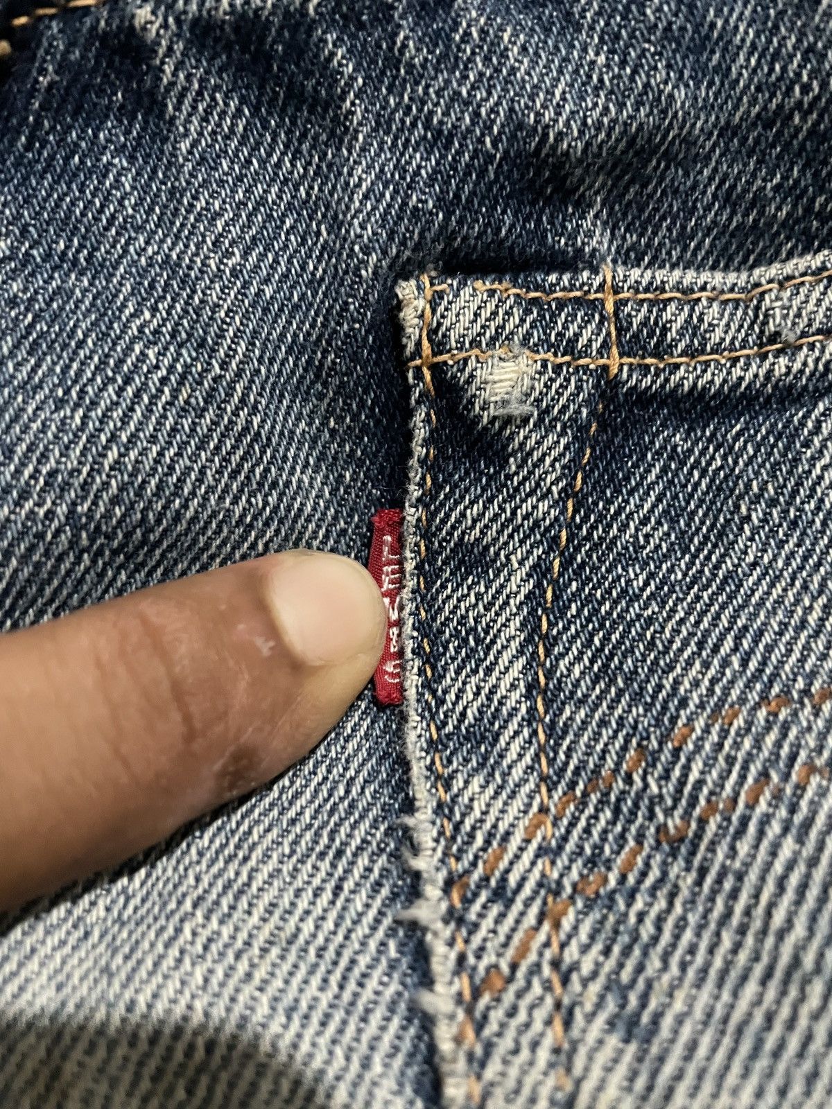 Levi's Vintage Clothing Vintage Levi’s S501XX WW2 Reproduction LVC W30 redline Big E Size US 28 / EU 44 - 12 Thumbnail