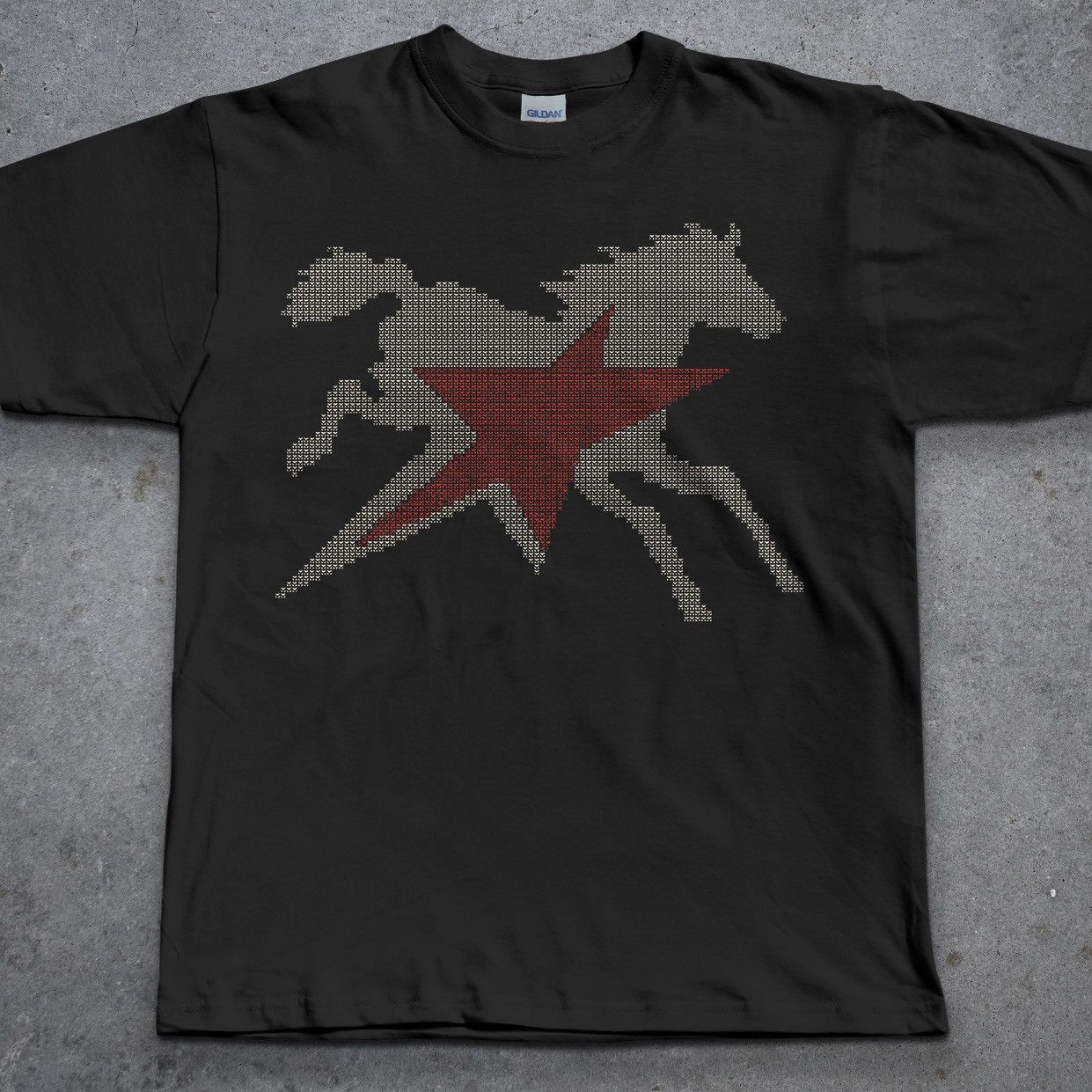 Other Vintage Style Y2K Running Horse Graphic Tee Size US M / EU 48-50 / 2 - 1 Thumbnail