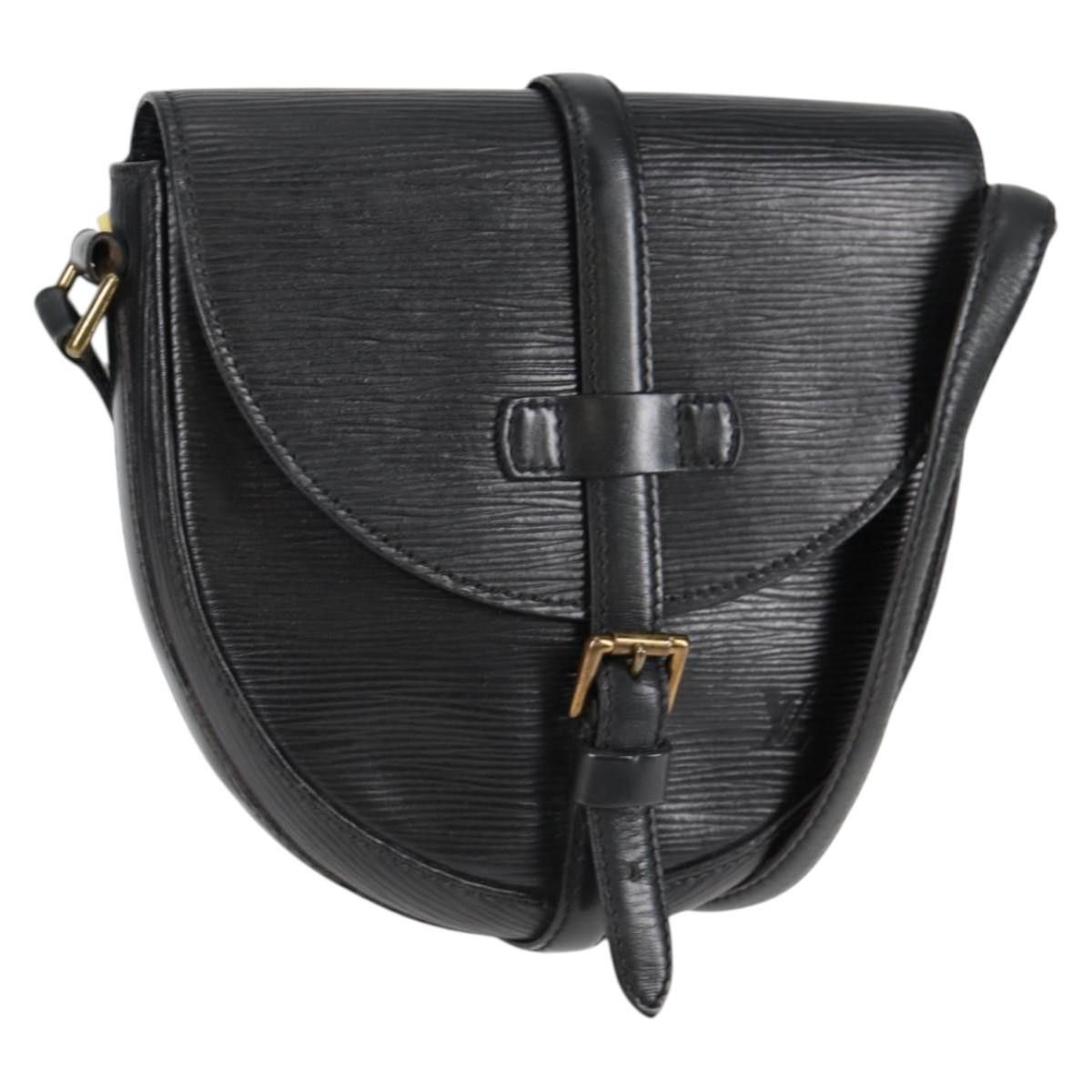 Louis Vuitton LOUIS VUITTON Epi Chantilly PM Shoulder Bag Spo Black Size ONE SIZE - 1 Thumbnail