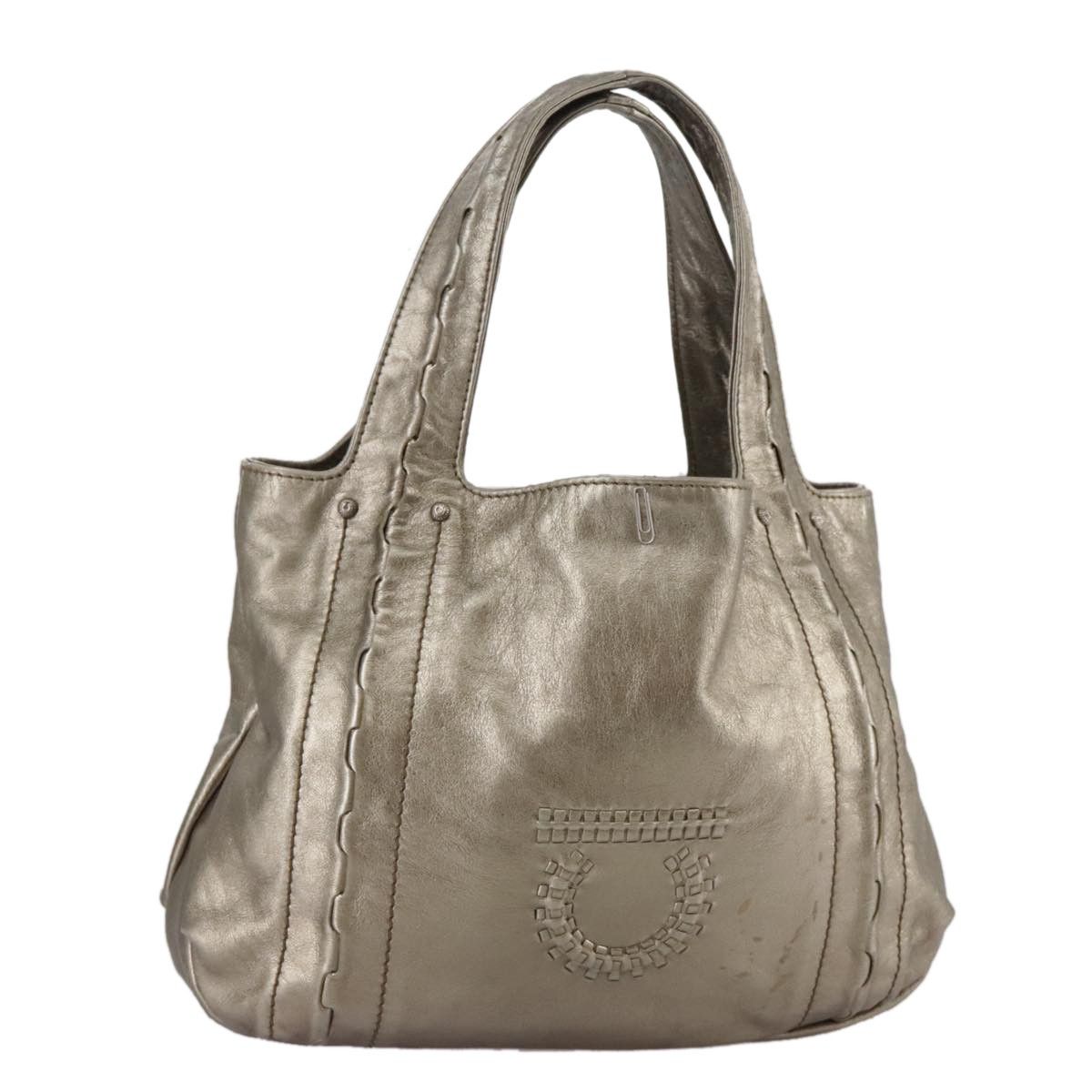 Salvatore Ferragamo Salvatore Ferragamo Gancini Shoulder Bag Leather Size ONE SIZE - 1 Thumbnail