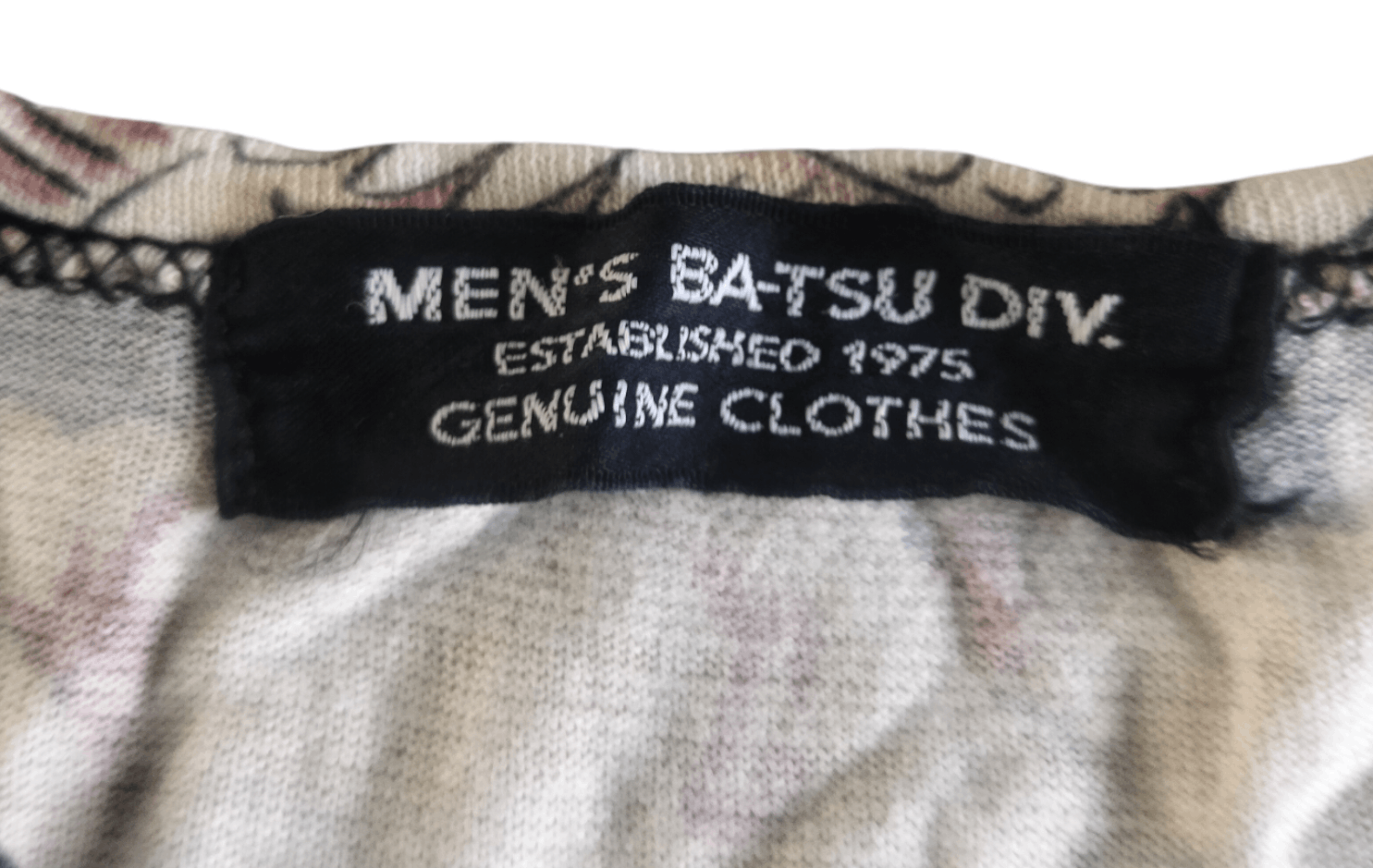 20471120 Batsu Tattoo Stretch mesh Top shirt Size US M / EU 48-50 / 2 - 5 Thumbnail