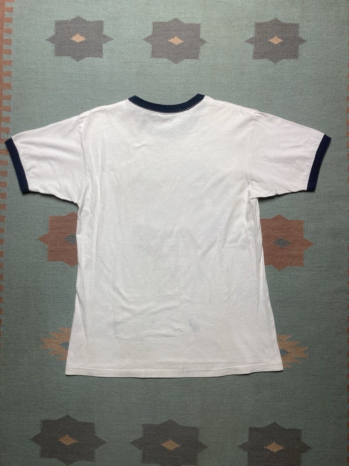 Majestic × Vintage ringer t shirt UNC university of North Carolina Tar Heels L Size US L / EU 52-54 / 3 - 7 Thumbnail
