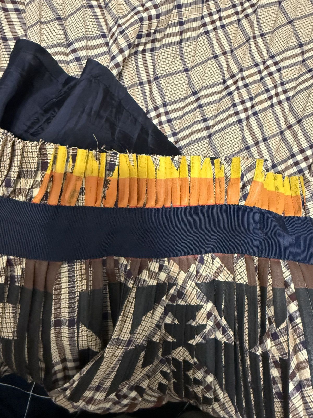 Sacai Sacai x Pendleton Pleated Skirt Size 27" / US 4 / IT 40 - 7 Thumbnail