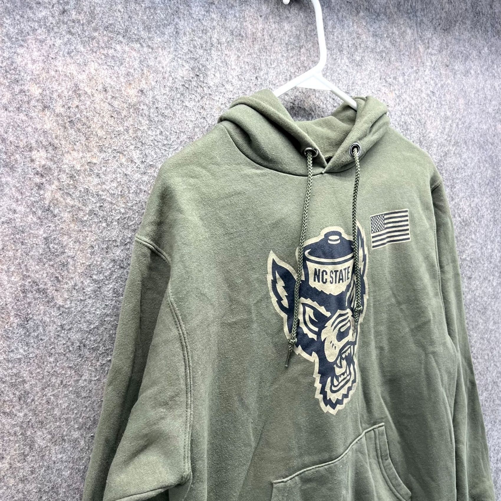 Champion Champion Hoodie Mens S Green Sweater Men Pullover Fleece State Wolfpack Salute Size US S / EU 44-46 / 1 - 5 Thumbnail