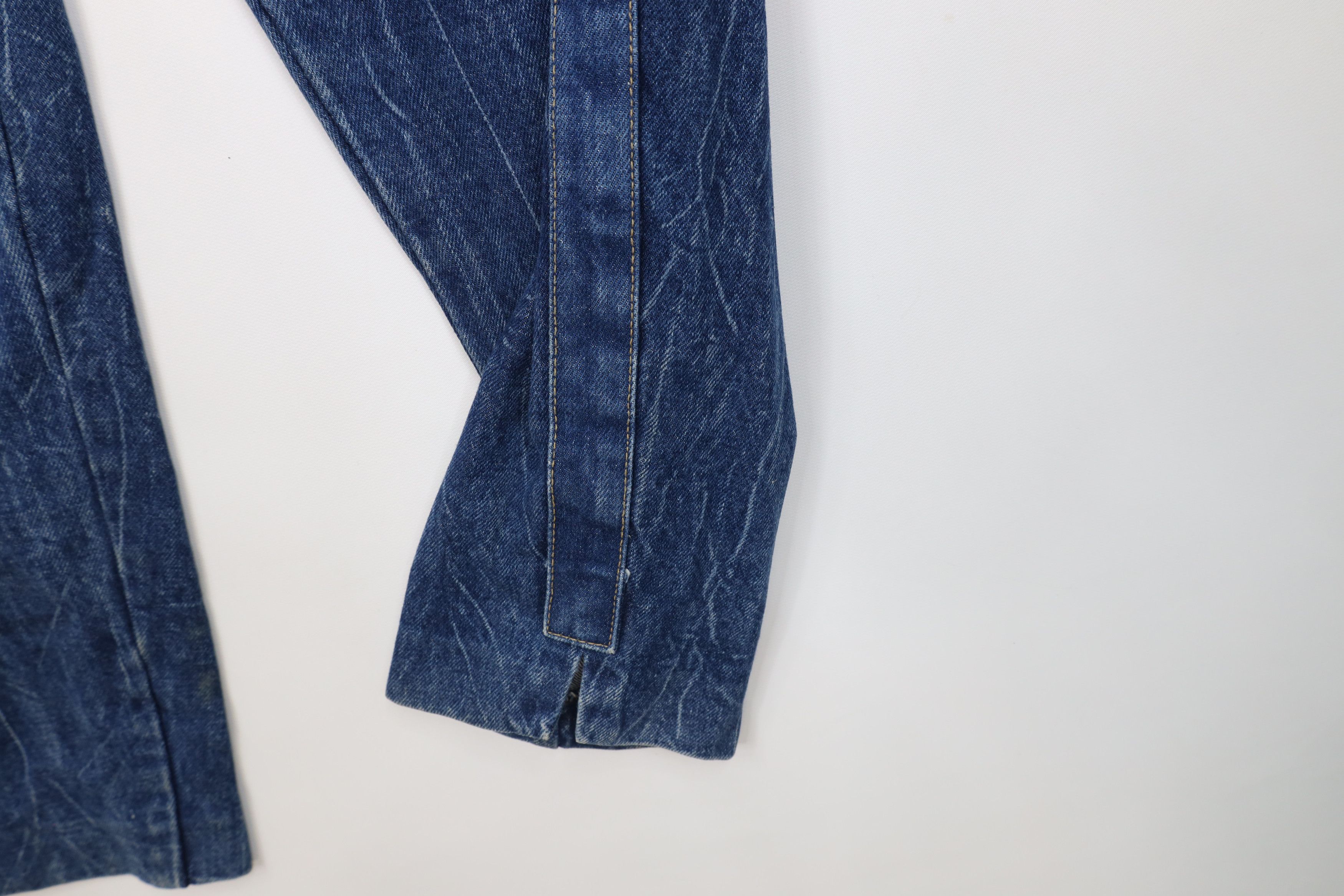 Vintage Vintage 90s Streetwear Acid Wash Tapered Leg Denim Jeans Size 36" / US 14 / IT 50 - 7 Thumbnail