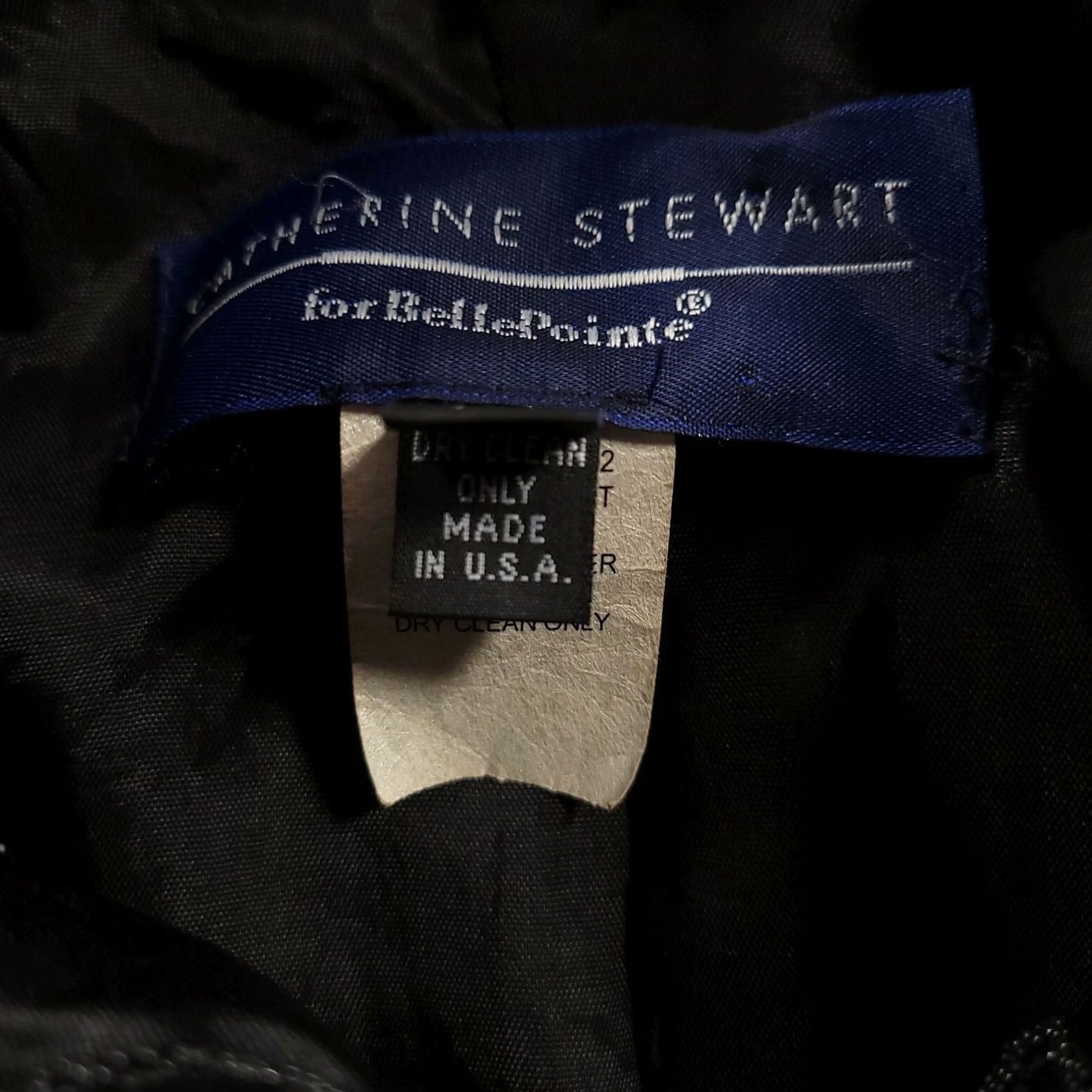 Vintage VINTAGE BellePointe Catherine Stewart Women's Beaded Jacket Black Medium Floral 90s American Mens Womens Girls Size M / US 6-8 / IT 42-44 - 7 Thumbnail