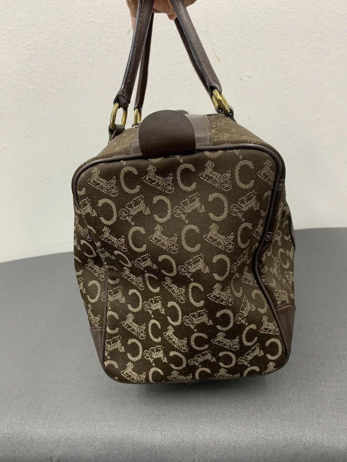 Celine Vintage Celine Monogram Handbag Size ONE SIZE - 6 Thumbnail