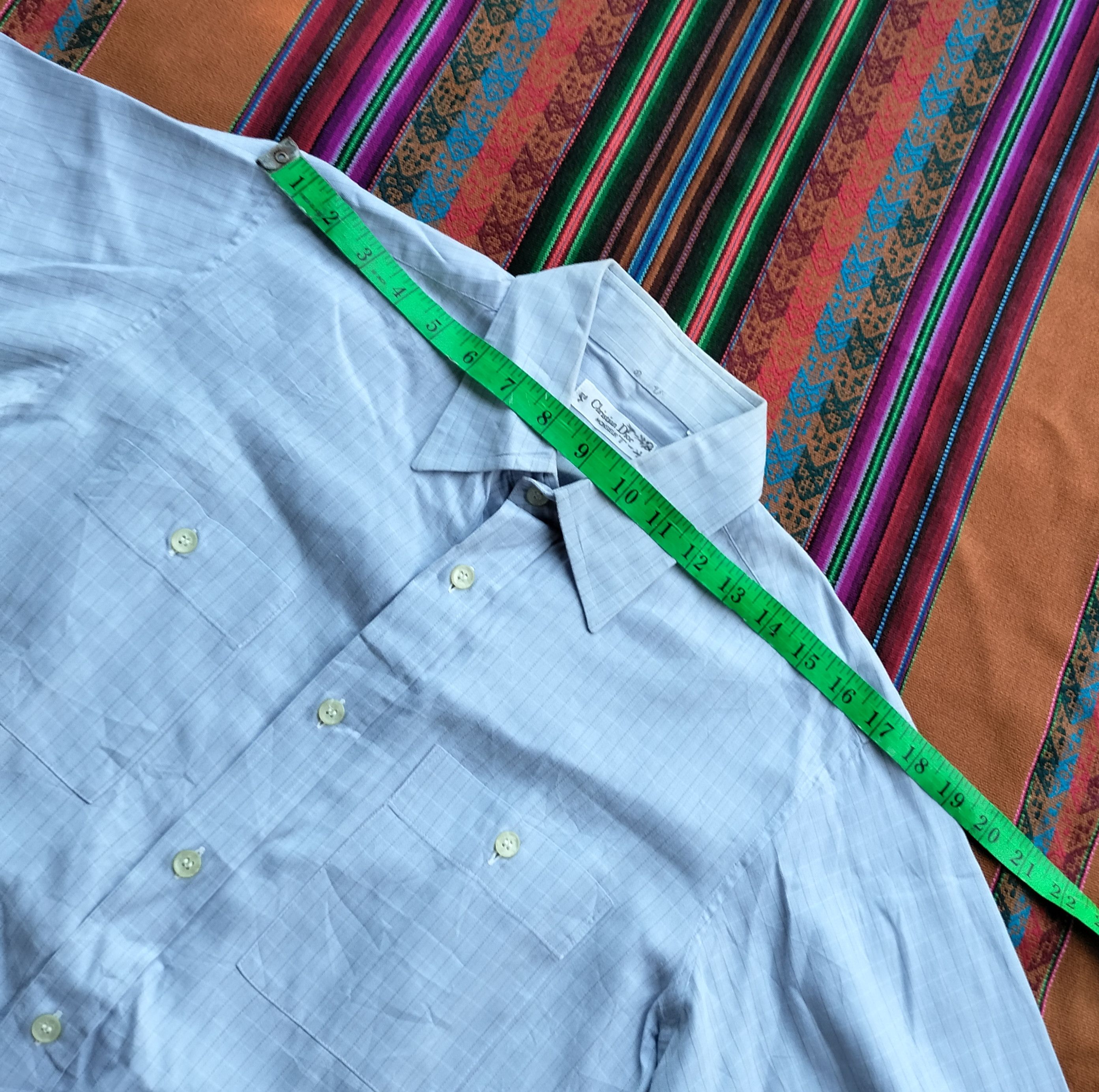 Christian Dior Monsieur Vintage Christian Dior Mounsieur plaid 2 pocket ls shirt Size US M / EU 48-50 / 2 - 13 Thumbnail