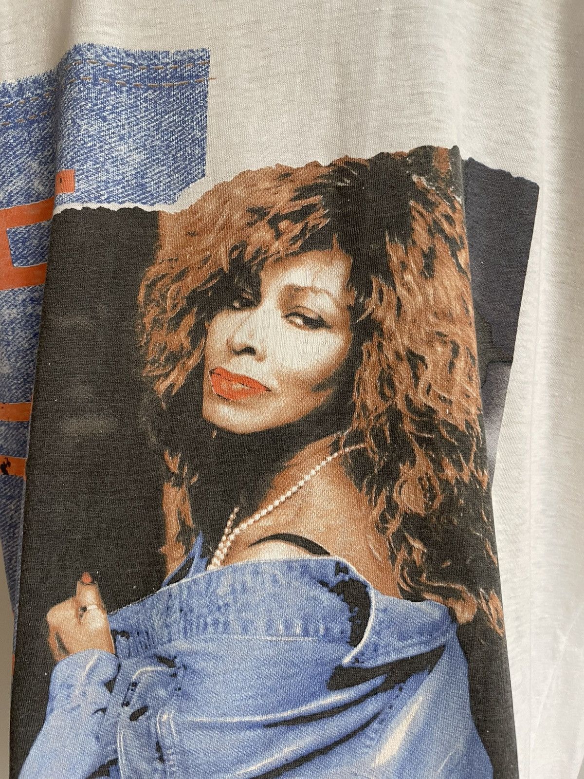 Vintage Tina Turner 1990 Vintage Tour 90s T Shirt Tee Shirt Size US XL / EU 56 / 4 - 8 Thumbnail