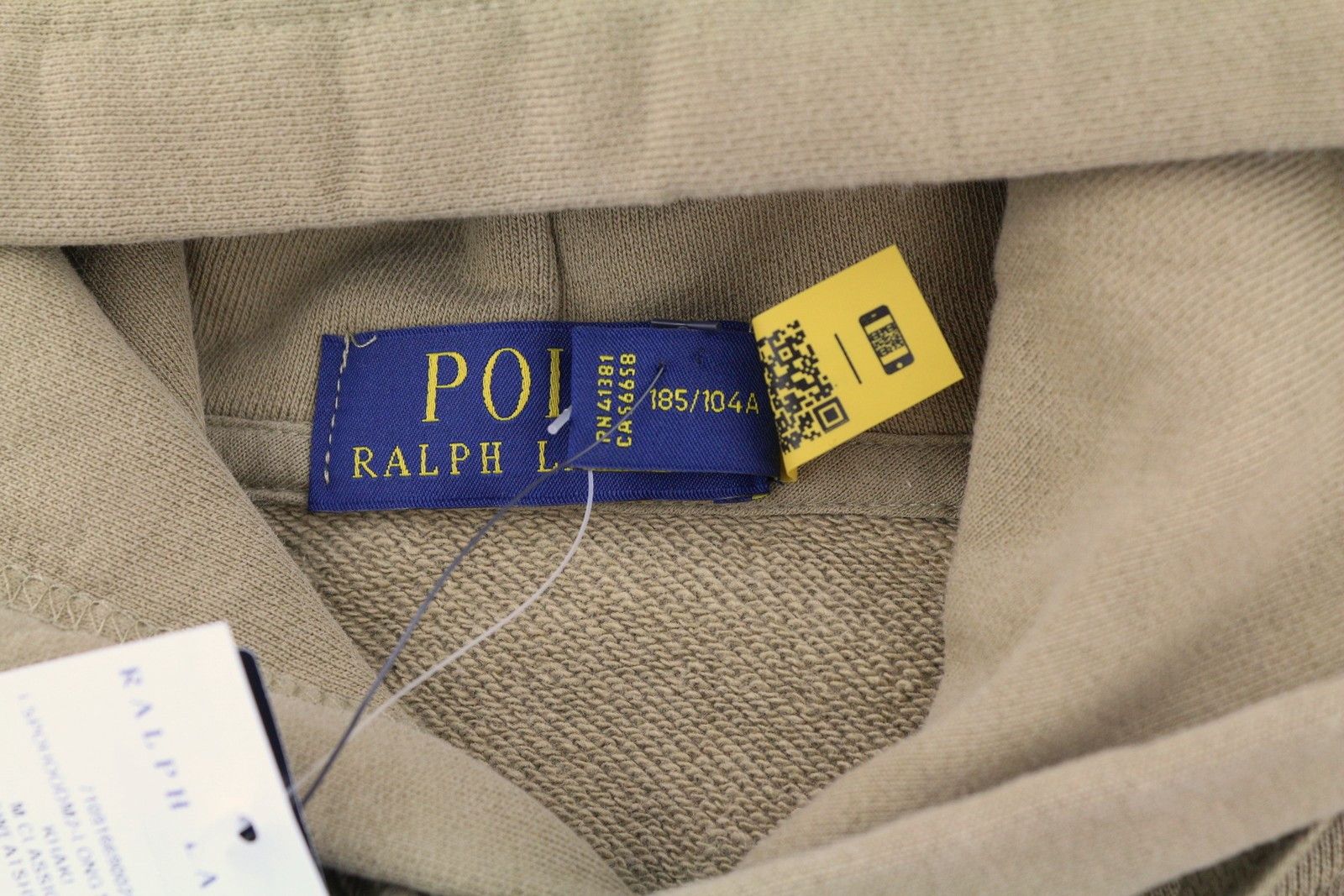 Ralph Lauren Light Brown XL Kangaroo Pocket Hoodie 86960 Size US XL / EU 56 / 4 - 9 Thumbnail