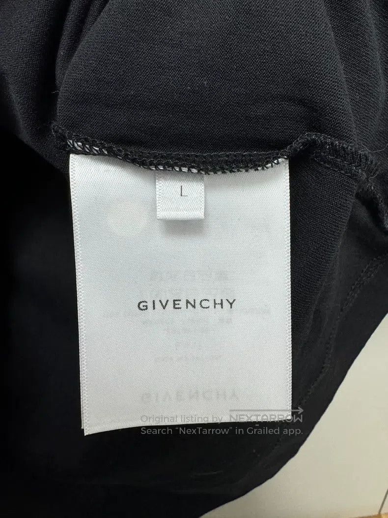 Givenchy Givenchy Knitted Collar Logo Printed Solid Short Sleeve Size US L / EU 52-54 / 3 - 4 Thumbnail