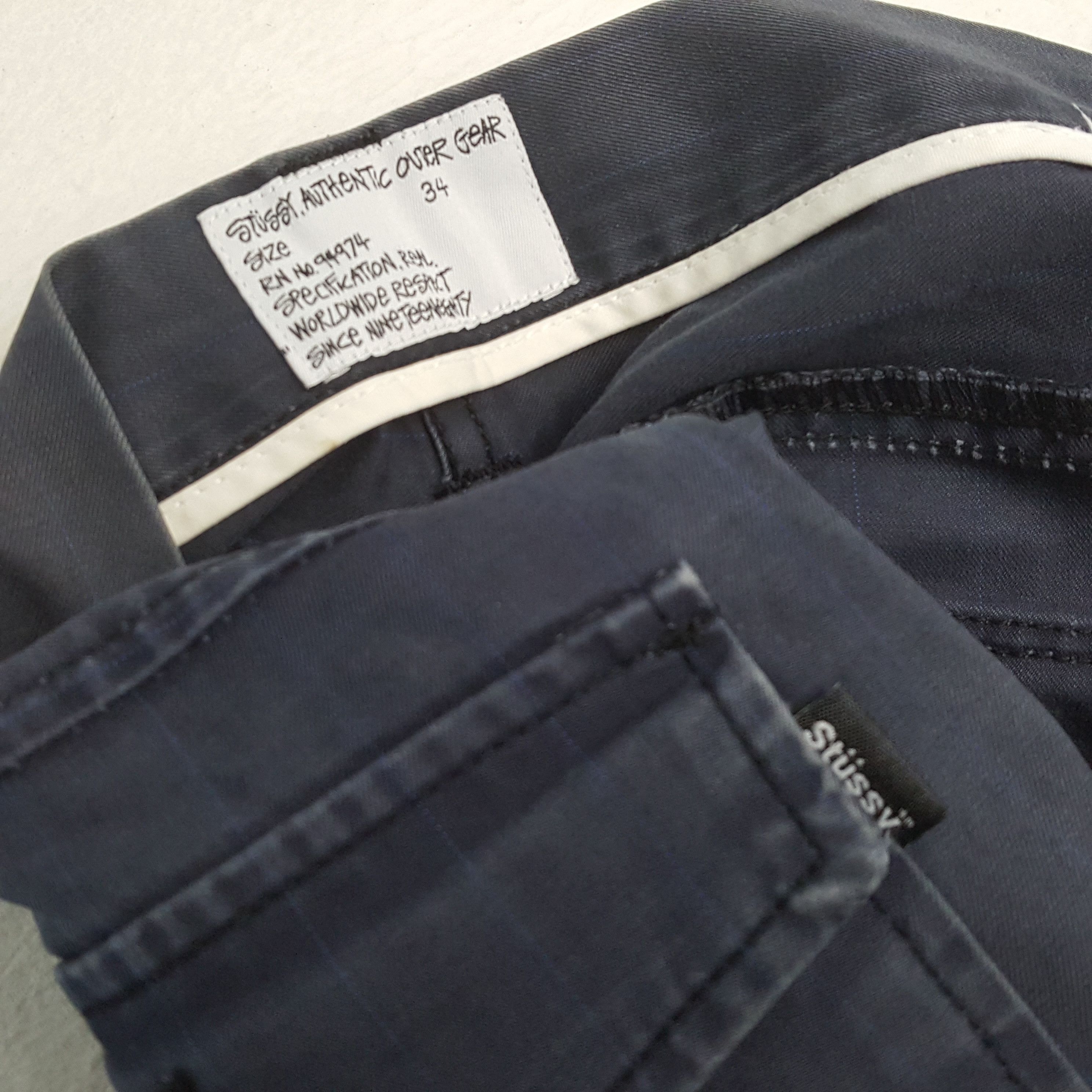 Stussy × Vintage Vintage STUSSY Streetwear Skateboard Short Pants Size US 33 - 11 Thumbnail