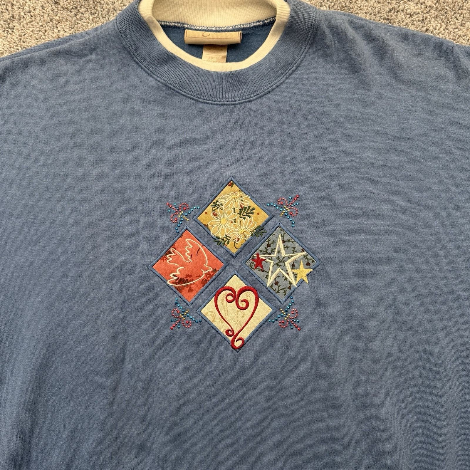 Other Vintage 90s Sweatshirt Mens Size XL Old Money Outdoorsy Size US XL / EU 56 / 4 - 2 Thumbnail