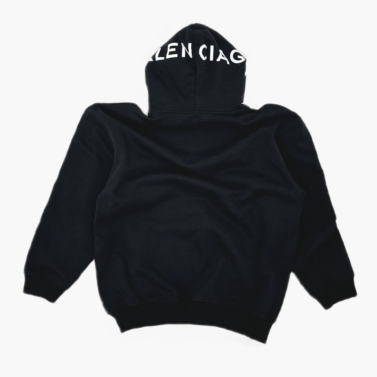 Balenciaga Balenciaga FW21 Hood logo Hoodie Size XL / US 12-14 / IT 48-50 - 2 Thumbnail
