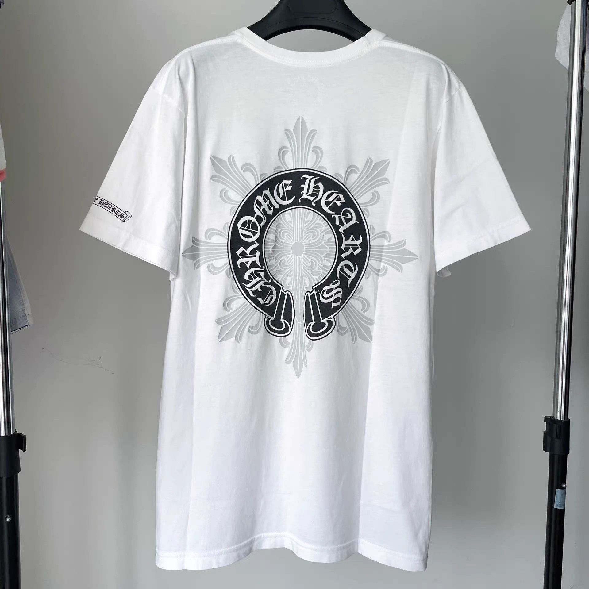 Chrome Hearts Chrome Hearts White Short Sleeve T-Shirt Size US M / EU 48-50 / 2 - 2 Thumbnail
