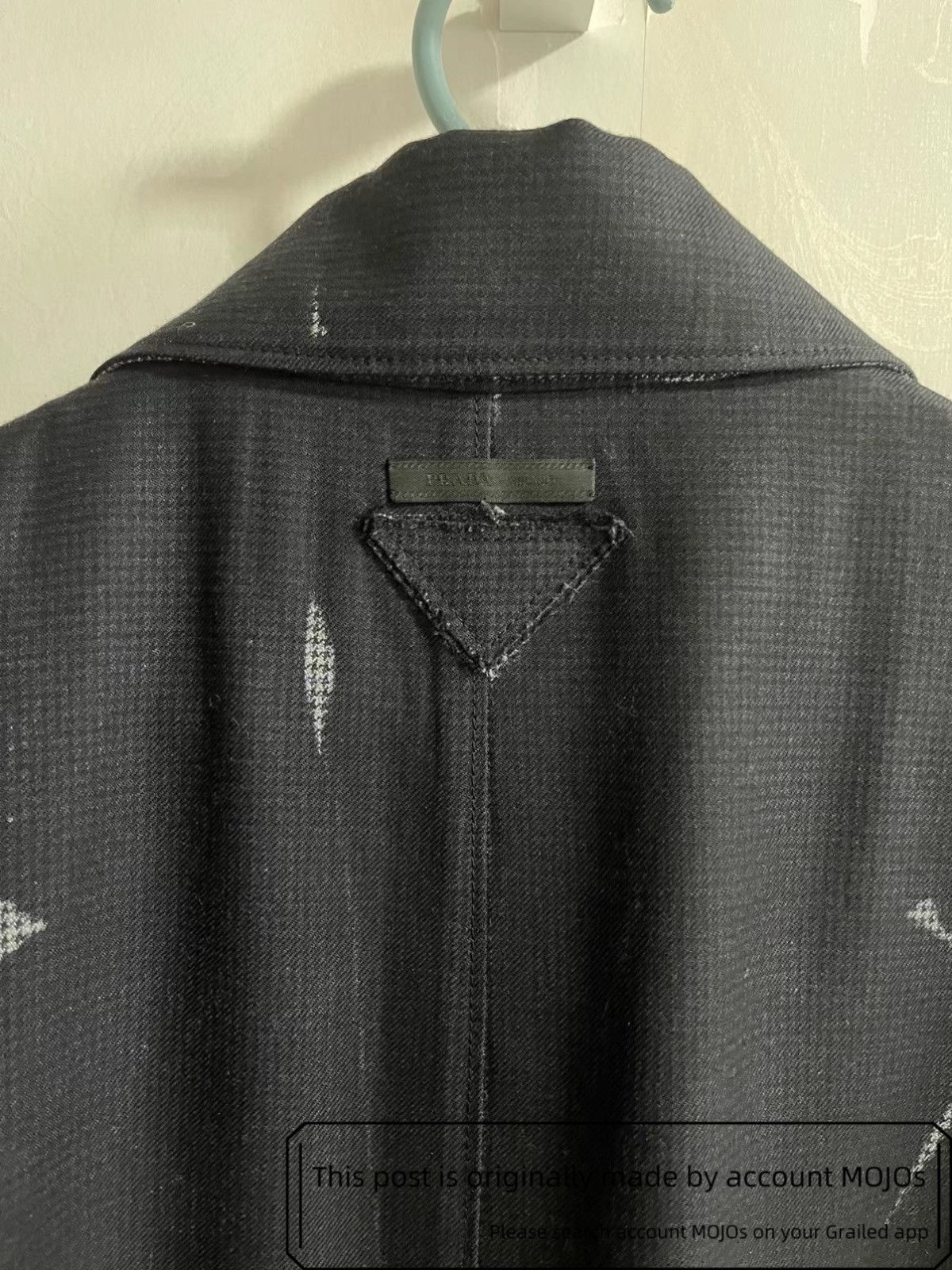 Prada Sz 48 Prada Distressed Layers Blazer mojos2226518 Size US M / EU 48-50 / 2 - 6 Thumbnail