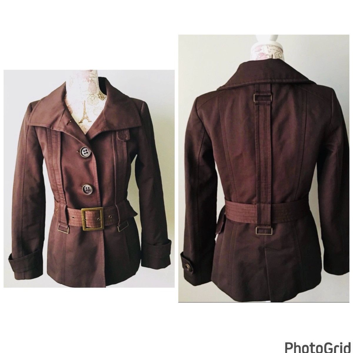 Zara ZARA Belted Trench Coat Size S / US 4 / IT 40 - 10 Thumbnail