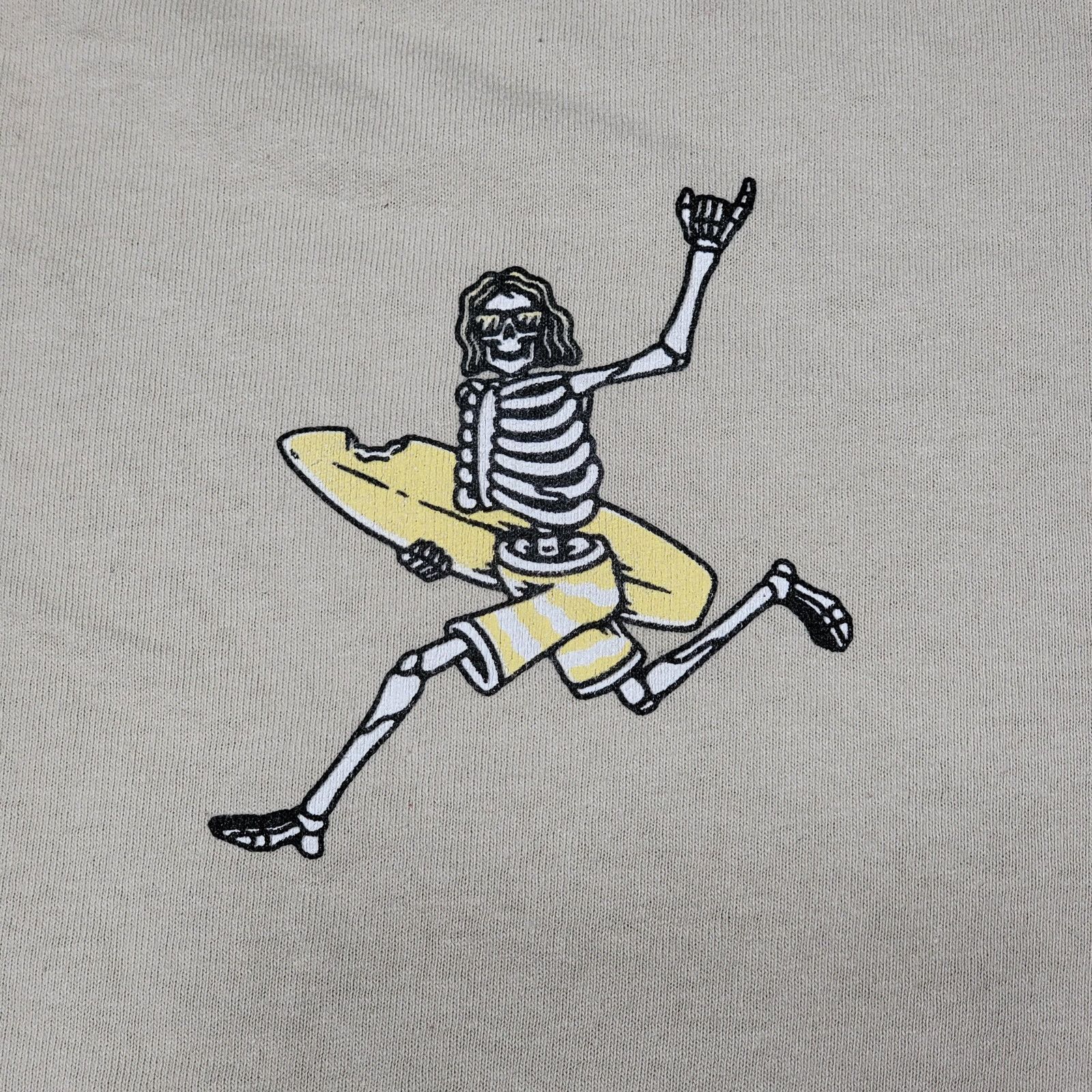 Other Call Your Mother Unisex Tee Skeleton Surf Board - Size Small Size US S / EU 44-46 / 1 - 4 Thumbnail