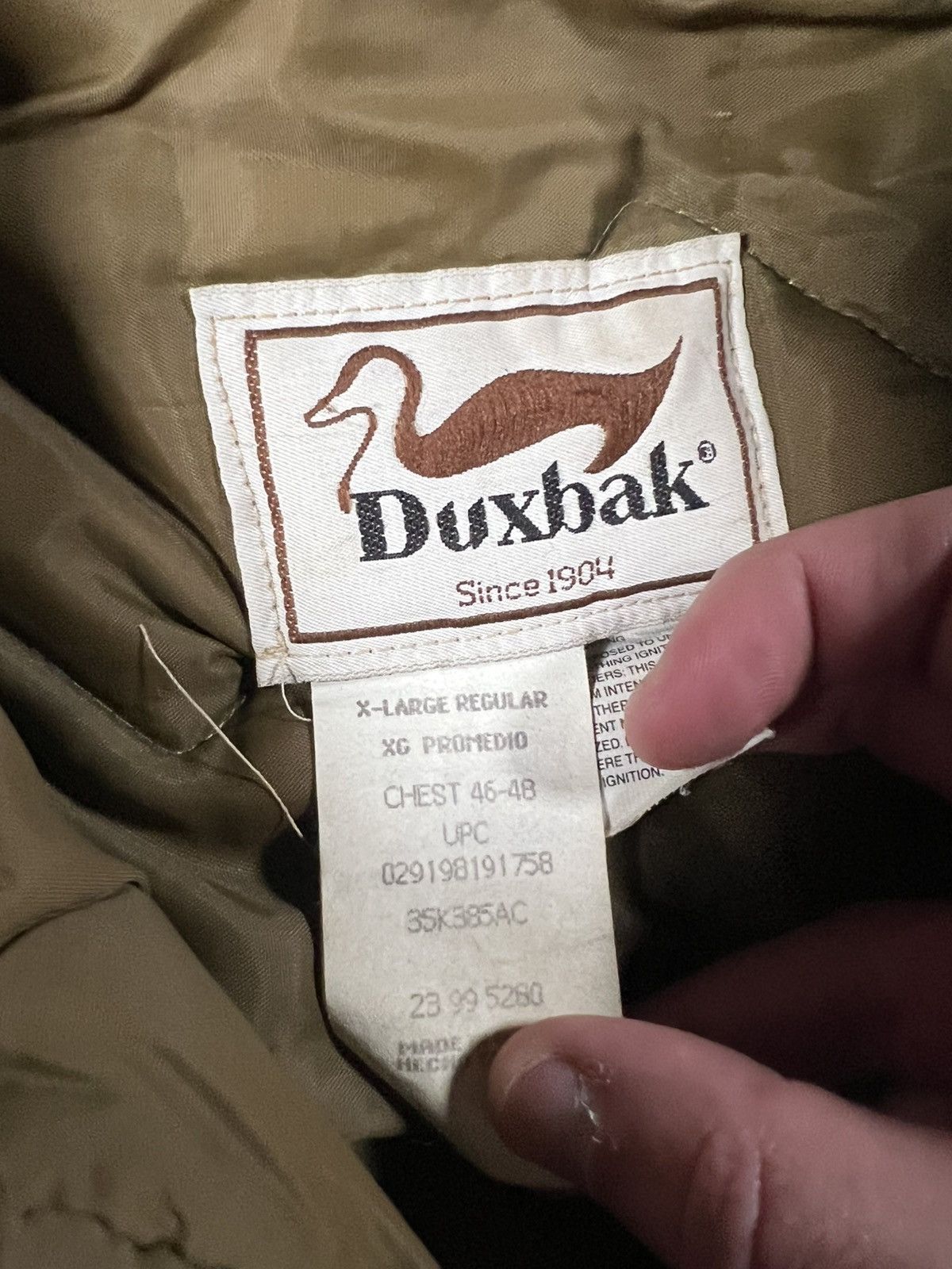 Realtree Vintage 90s Real Tree Camo Fall Winter Chore Detroit Jacket Size US XL / EU 56 / 4 - 3 Thumbnail
