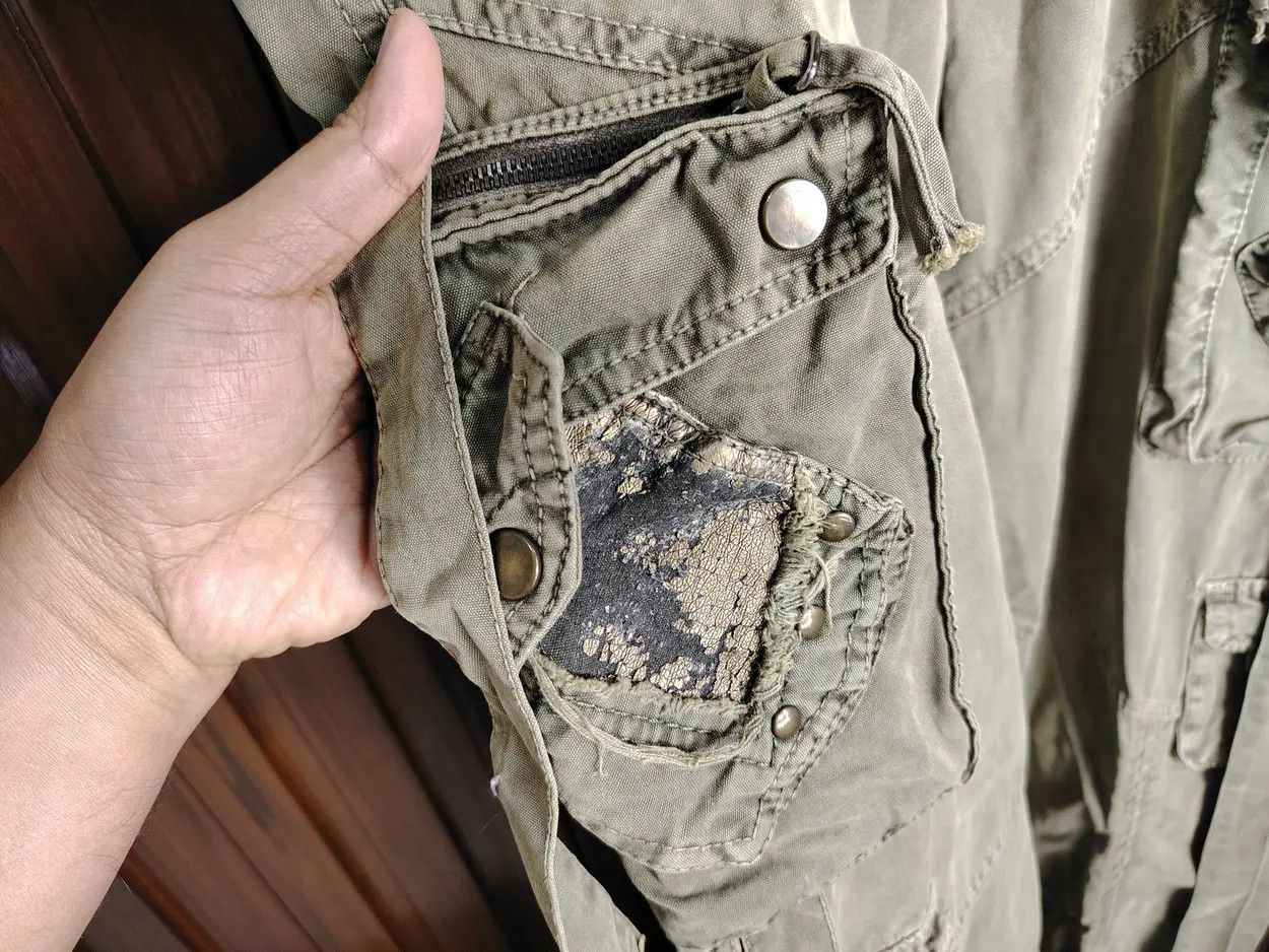 00s archive bondage flare cargo pants - メルカリ