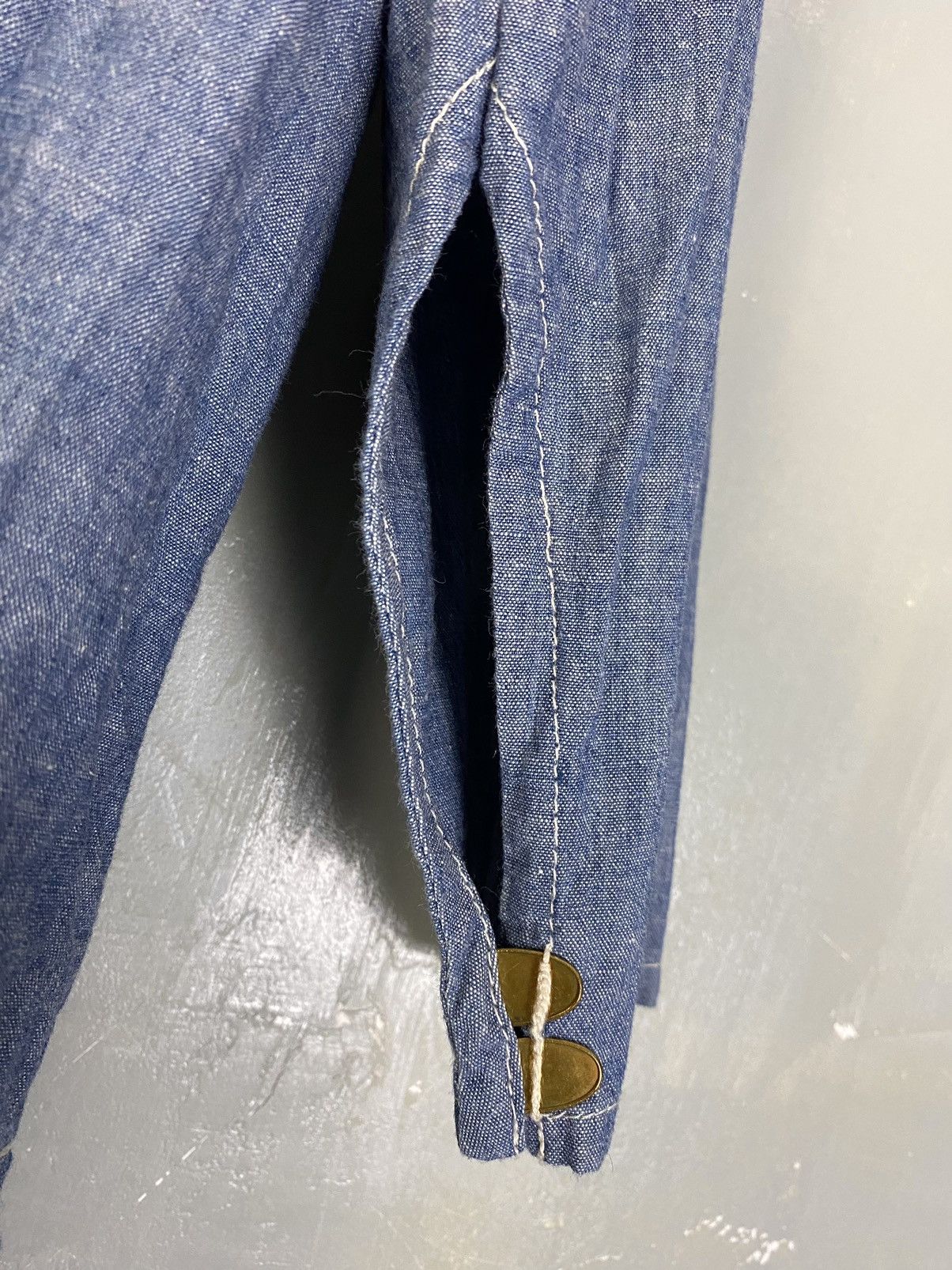 Visvim Visvim AW17 Noragi Chambray Shirt Size US S / EU 44-46 / 1 - 3 Thumbnail