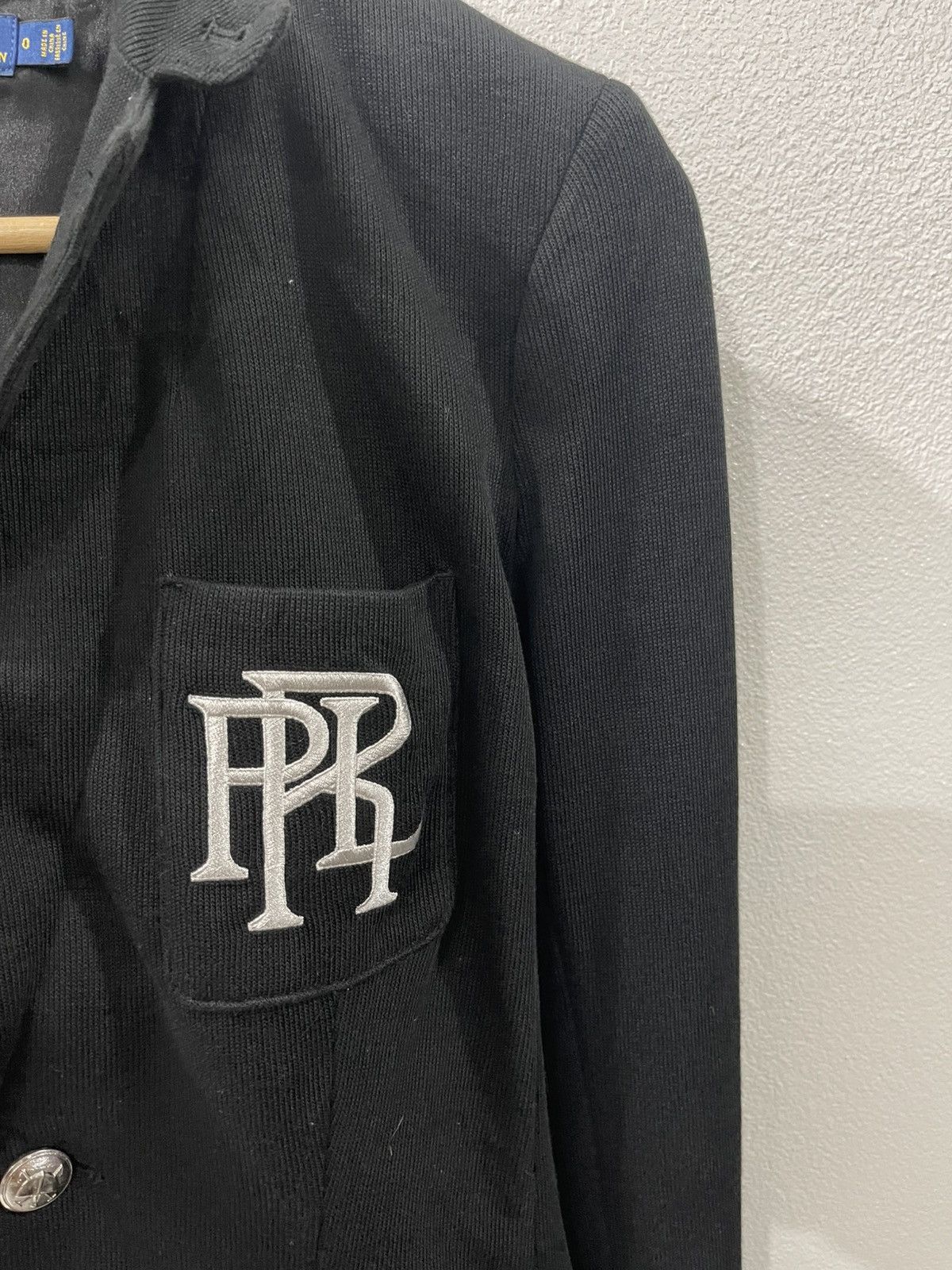 Polo Ralph Lauren Polo Ralph Lauren Embroidery Logo Black Blazer Size XS / US 0-2 / IT 36-38 - 5 Thumbnail