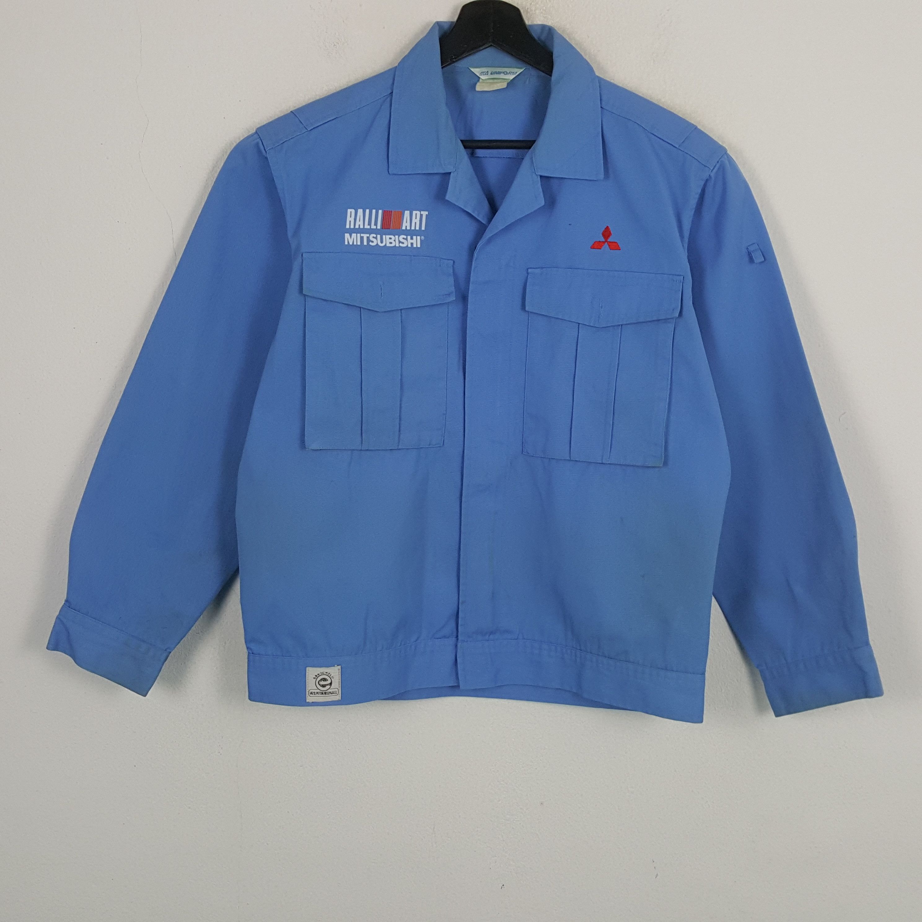 Vintage Mitsubishi Ralli Art Motorsports Custom Art Jacket Rr18 Size US M / EU 48-50 / 2 - 3 Thumbnail