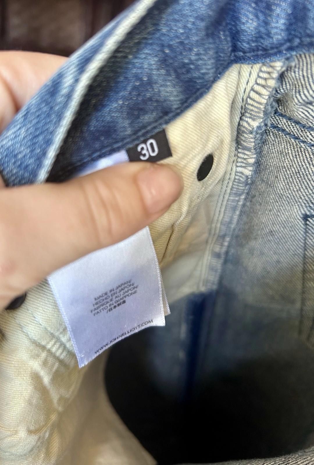 John Elliott John Elliott Men Japan Skinny Fit Jeans 30 Blue Distressed Size US 30 / EU 46 - 11 Thumbnail