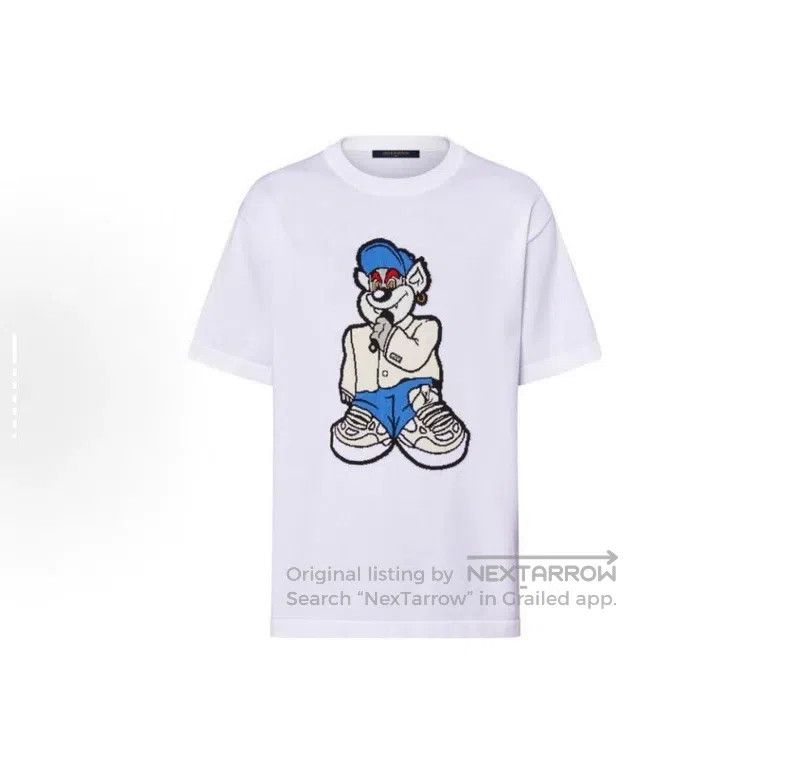 Louis Vuitton Louis Vuitton Cartoon singing bear embroidered short sleev Size US M / EU 48-50 / 2 - 6 Thumbnail