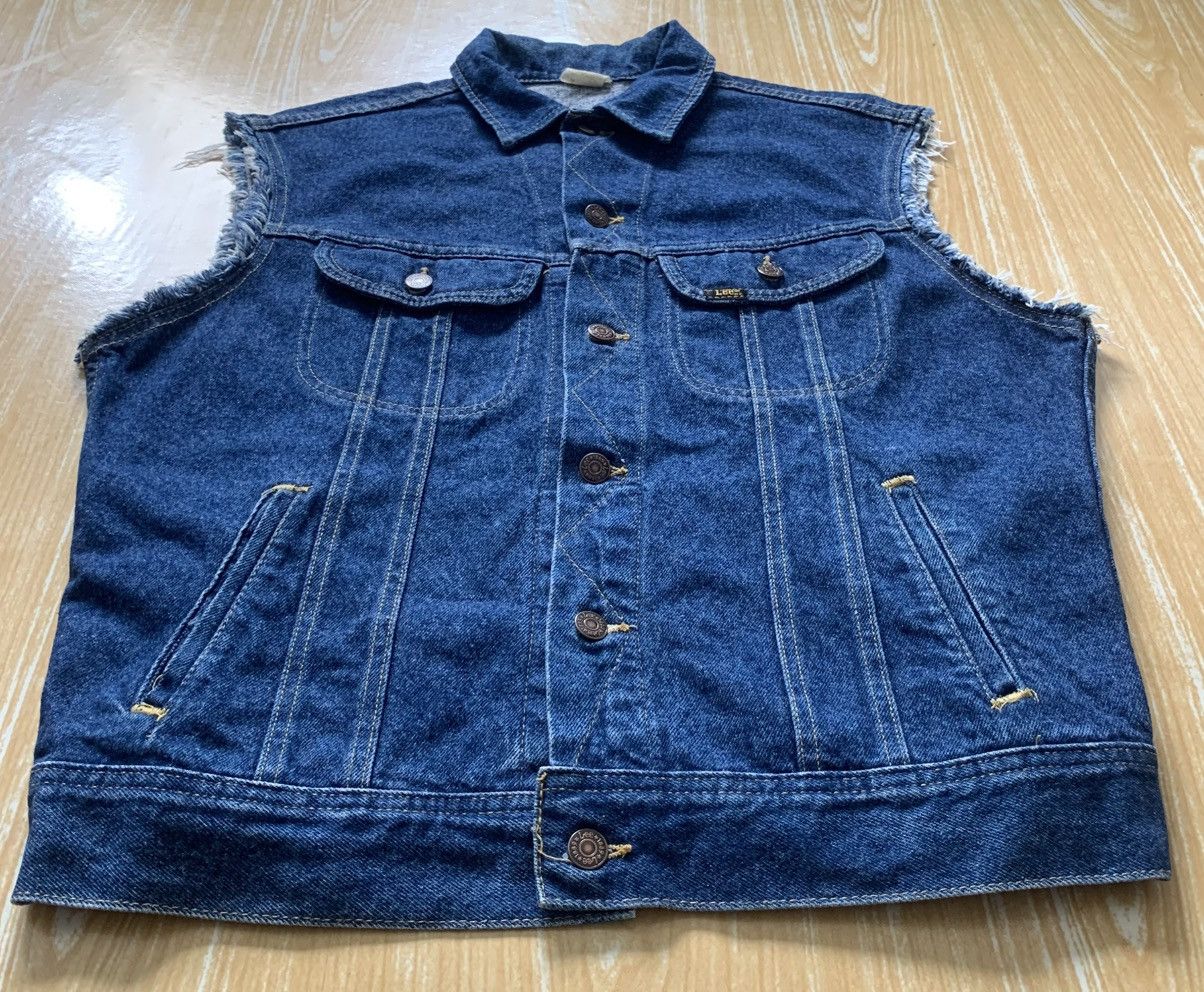 Lee Rare Vintage Lee Jacket Sleeveless Made In USA Size US M / EU 48-50 / 2 - 11 Thumbnail