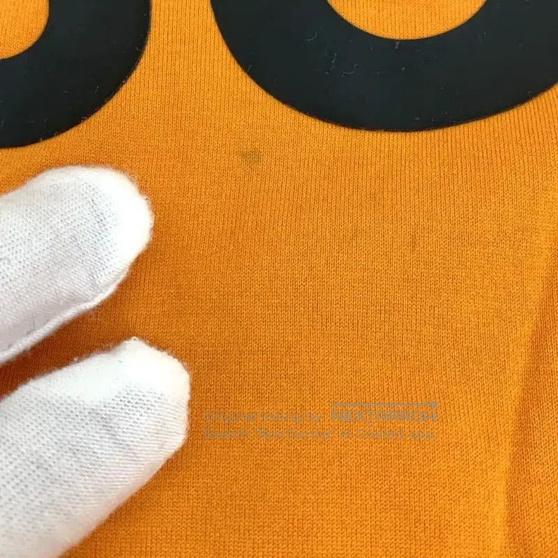 Burberry Burberry Orange Cotton Women's T-Shirt. Size XS / US 0-2 / IT 36-38 - 8 Thumbnail