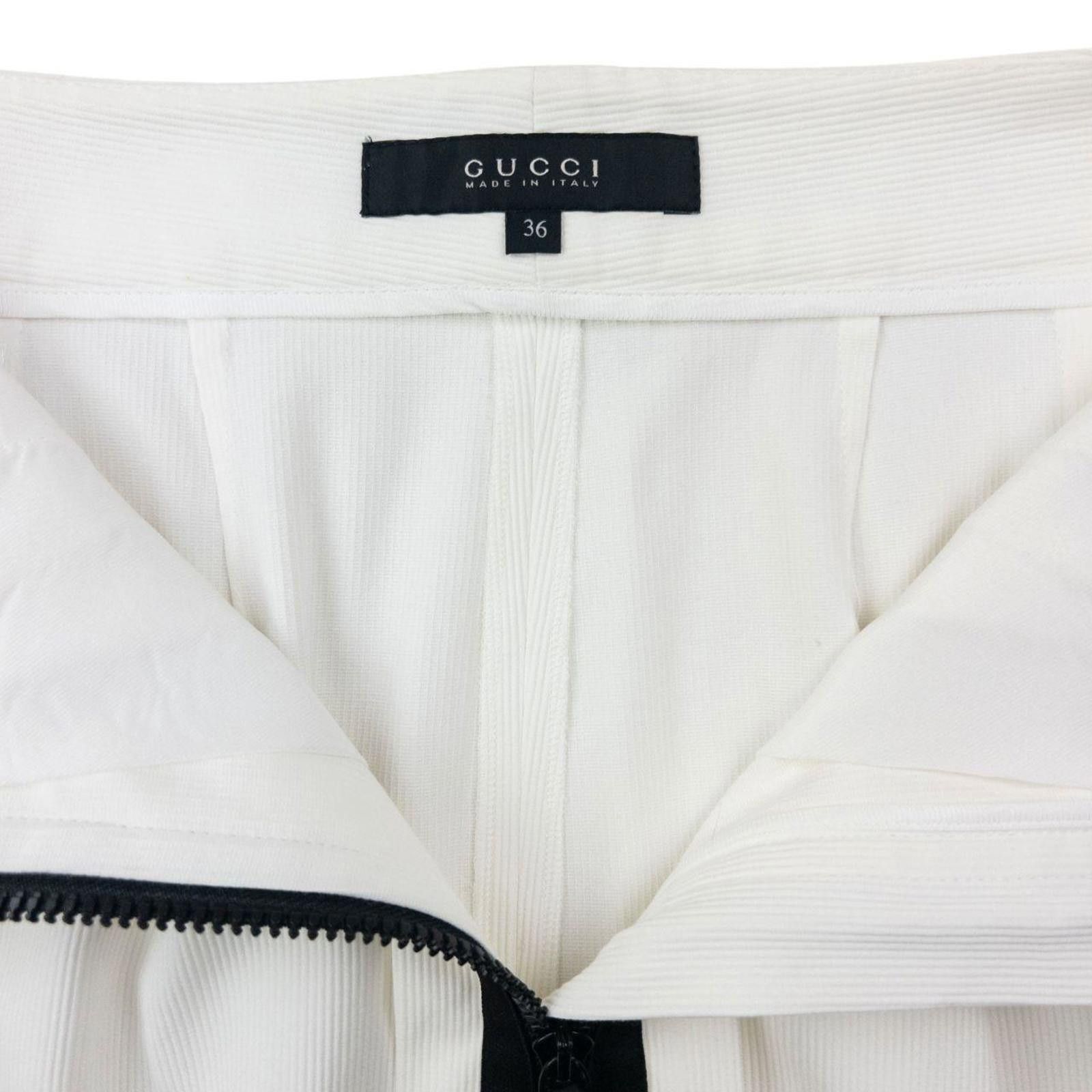 Gucci Vintage 2000s Gucci Full Zip Skirt Womens Size W24 Size 25" / US 0 / IT 36 - 4 Thumbnail