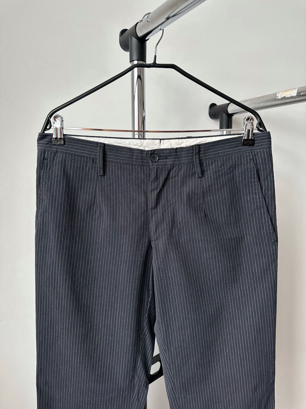 Dolce & Gabbana Vintage Dolce & Gabbana Luxury Striped Suit Blazer Pants Size 48S - 14 Thumbnail