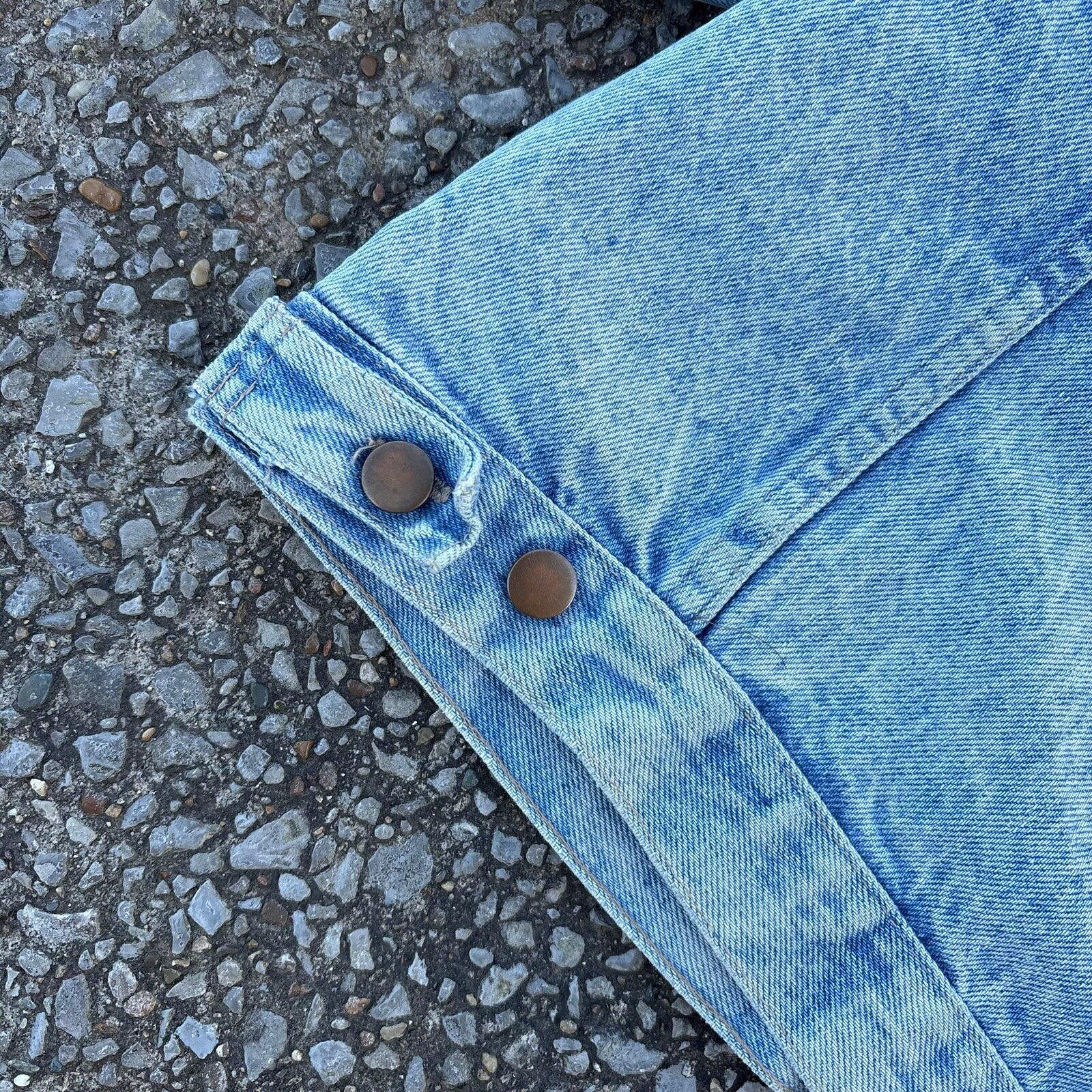 Levi's Vintage 90s light blue Jean denim jacket Size US L / EU 52-54 / 3 - 4 Thumbnail