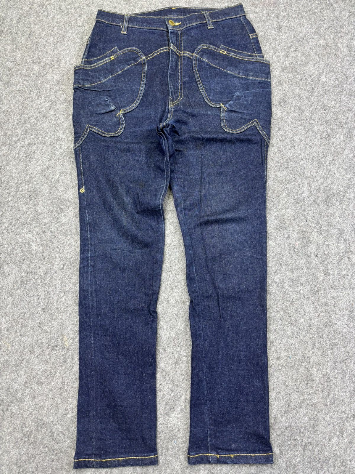 Ne-Net MERCIBEAUCOUP ISSEY MIYAKE High Rise Unique Pocket Pant F881 Size US 29 - 16 Thumbnail