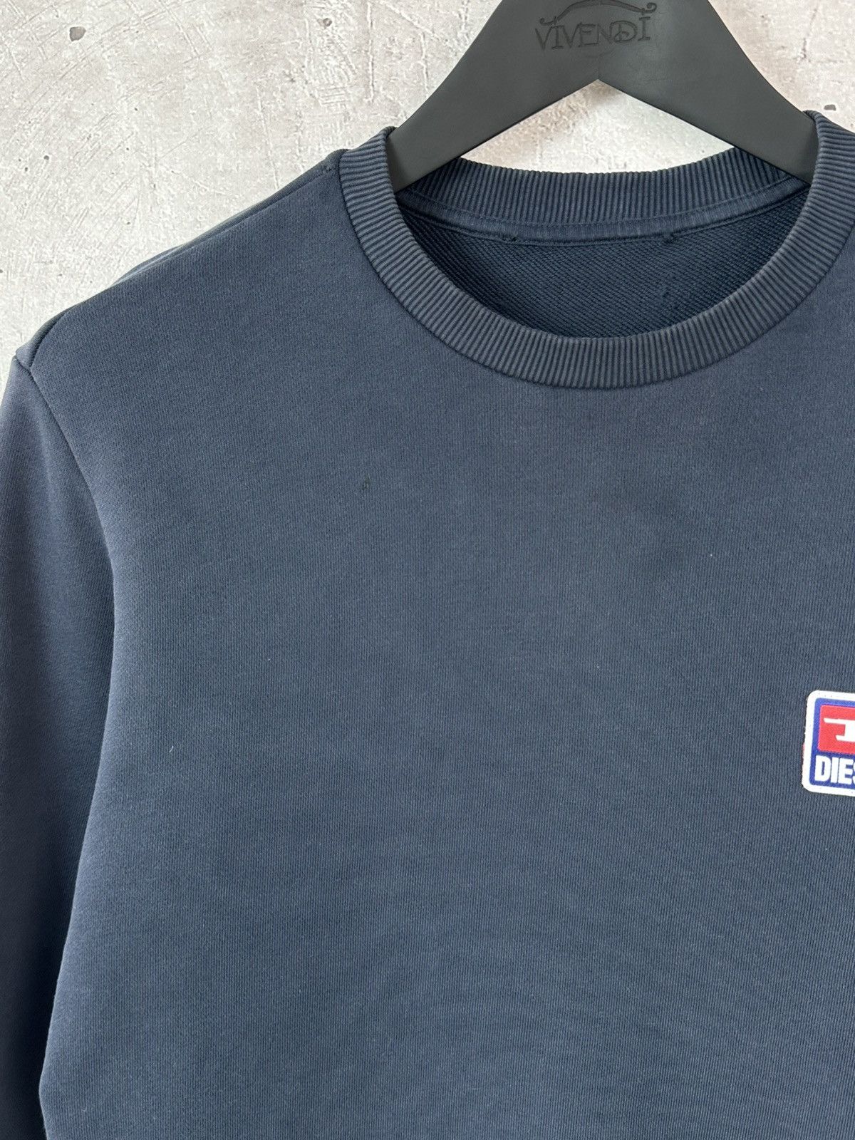 Diesel Vintage Diesel Logo Navy Sweatshirt Size US M / EU 48-50 / 2 - 5 Thumbnail