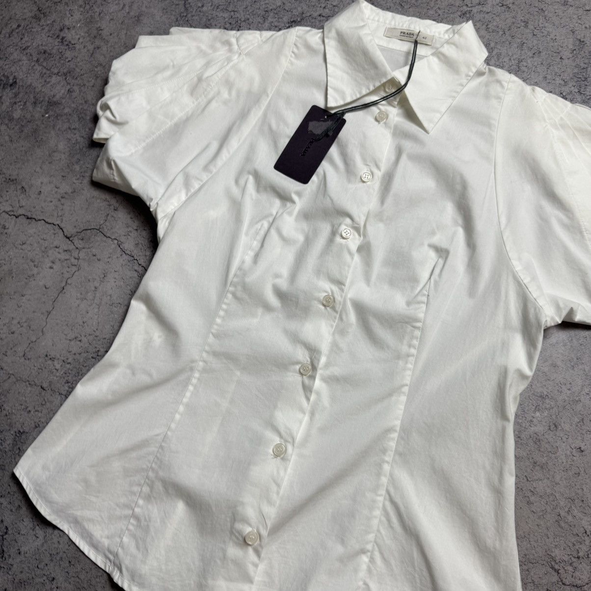 Prada NEW Prada Rare Button Ups Shirt Size M / US 6-8 / IT 42-44 - 3 Thumbnail