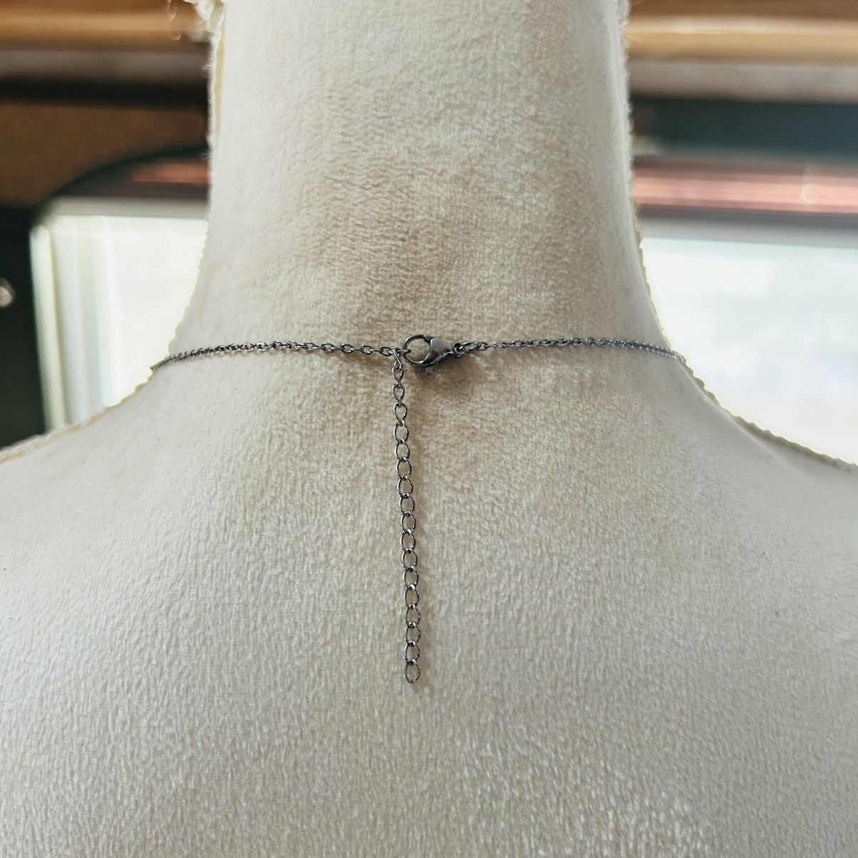 Vintage Vintage articulated leg crystal man pendant necklace Size ONE SIZE - 4 Thumbnail