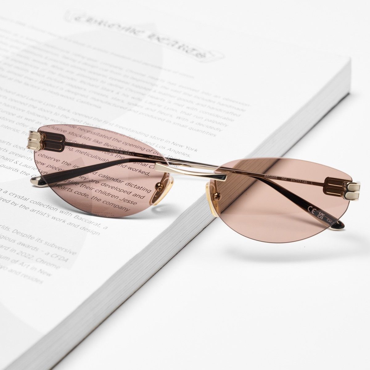 Balenciaga BALENCIAGA BB0486S 004 SUNGLASSES Size ONE SIZE - 6 Thumbnail