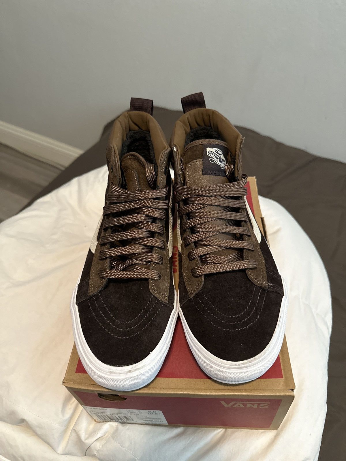 Vans sk8 hi mte dark earth/seal brown sales