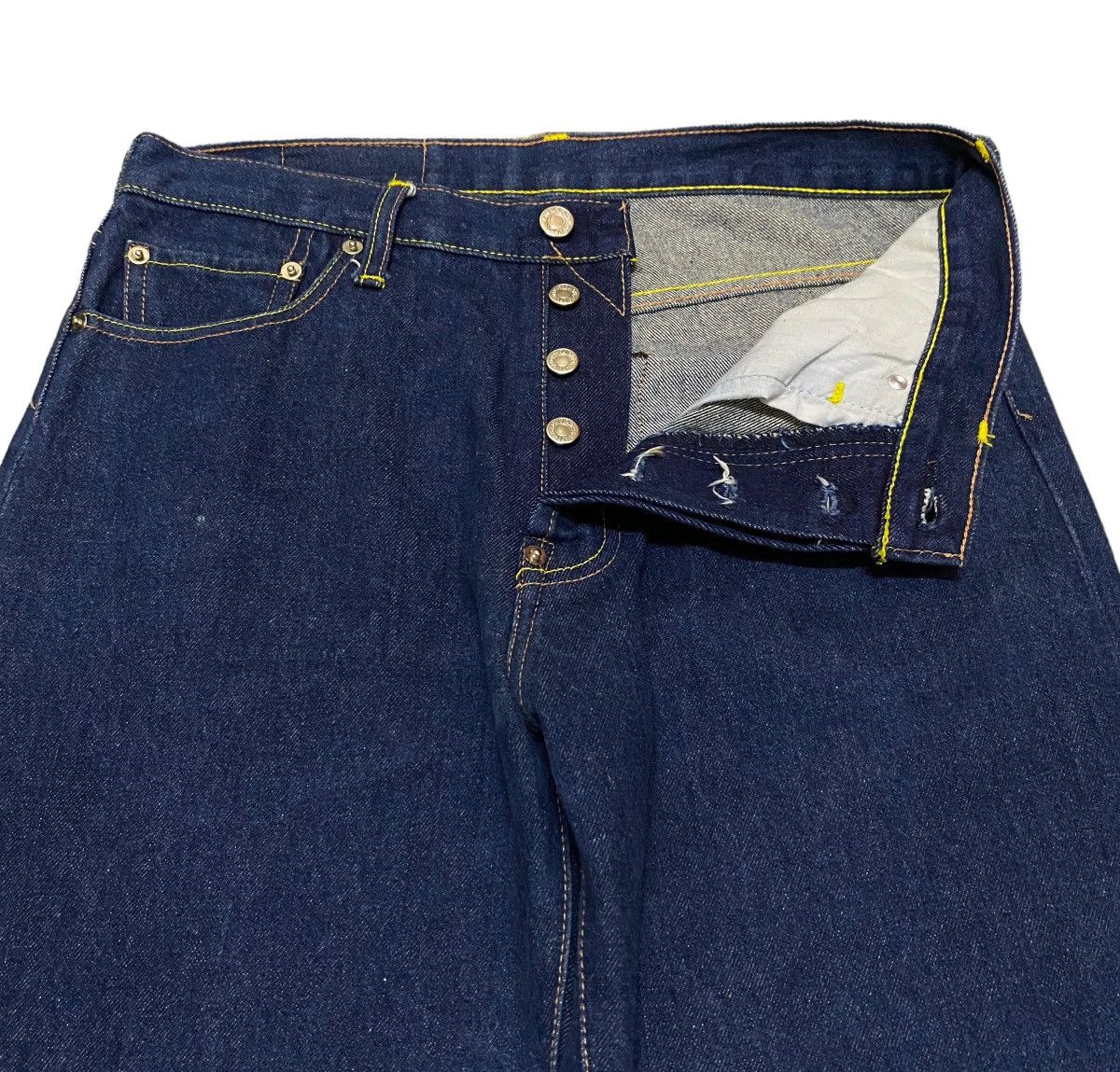 Other Rare Vintage Japanese Brand Multi Pocket Sukajan Jeans 1990s Size US 32 / EU 48 - 7 Thumbnail