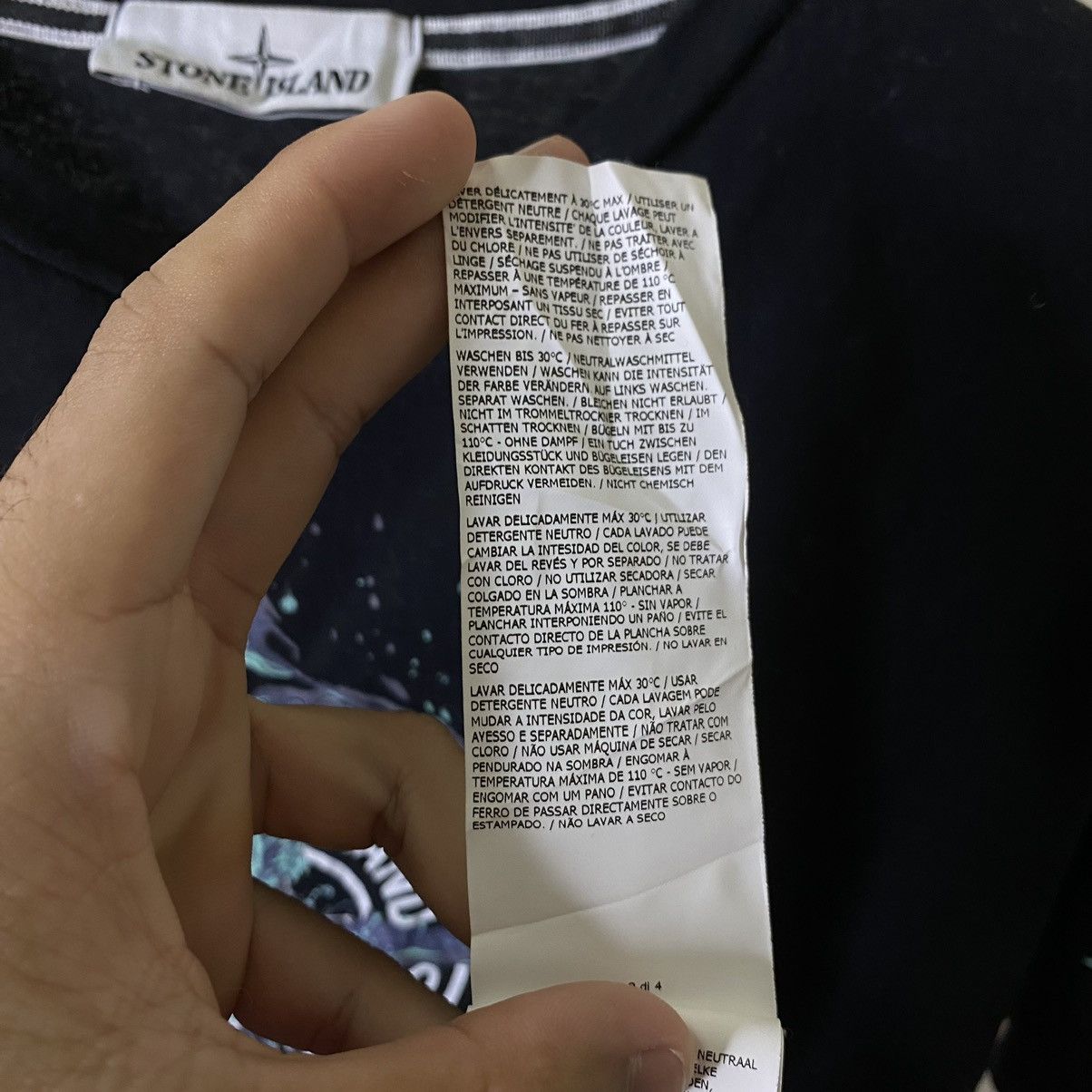 Stone Island Stone Island 2021 Spring Summer T Shirt Massimo Osti Size US M / EU 48-50 / 2 - 9 Thumbnail