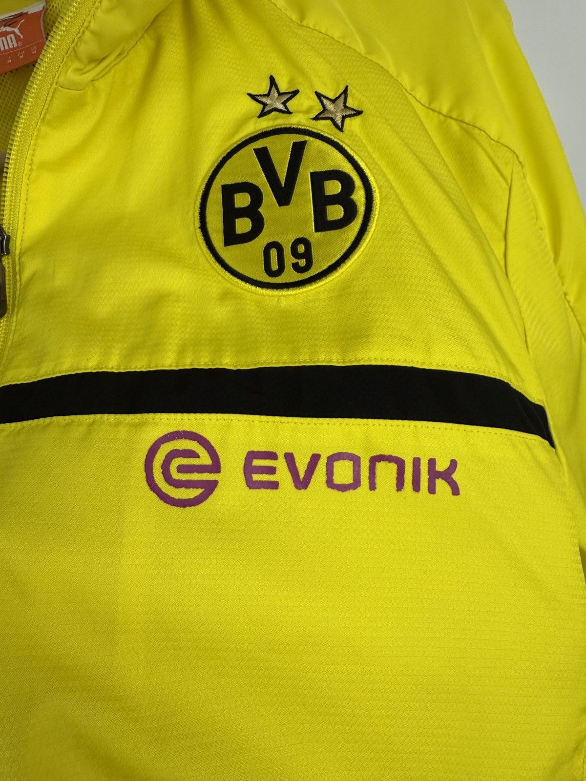 Puma 🇩🇪Vintage 2012 Puma Borussia Dortmund BVB Soccer Track Jacket Size US M / EU 48-50 / 2 - 14 Thumbnail