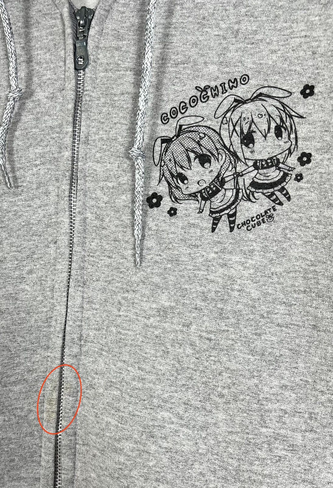 Japanese Brand Vintage Anime Cocochino Chocolate Cube Promo Hoodie Size US L / EU 52-54 / 3 - 7 Thumbnail