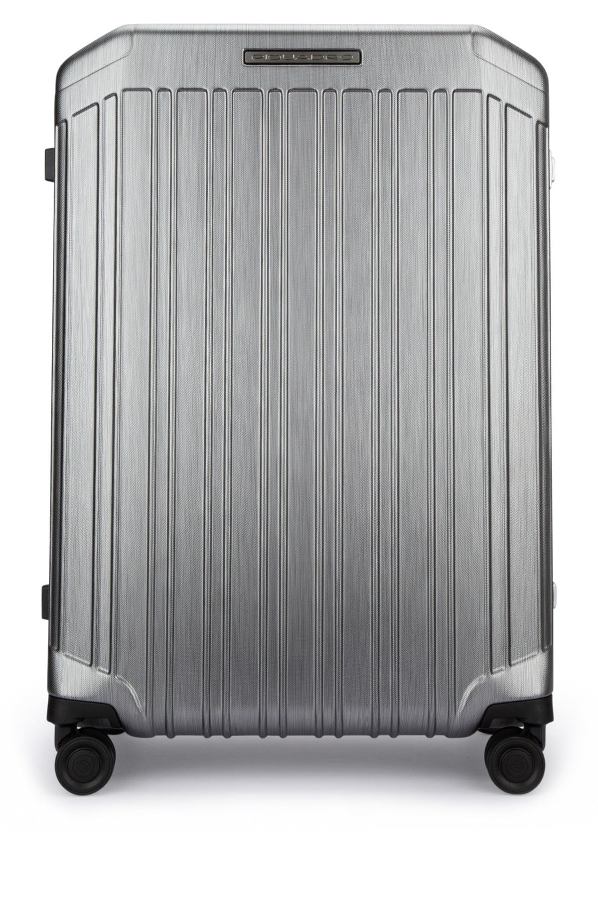 Piquadro Trolley Medio 4 Ruote In Policarbonato E Pelle Size ONE SIZE - 1 Thumbnail